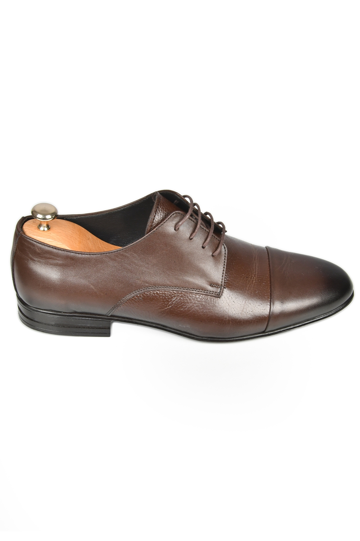 DeepSEA Erkek Kahve Bağcıklı Klasik Hakiki Deri Ayakkabı 2409927 - Görsel 2