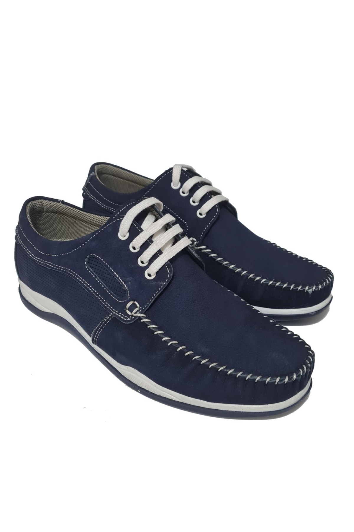 Bağcıklı Marin Model Hakiki Deri Erkek Günlük Casual Ayakkabı 3015003 - Görsel 4