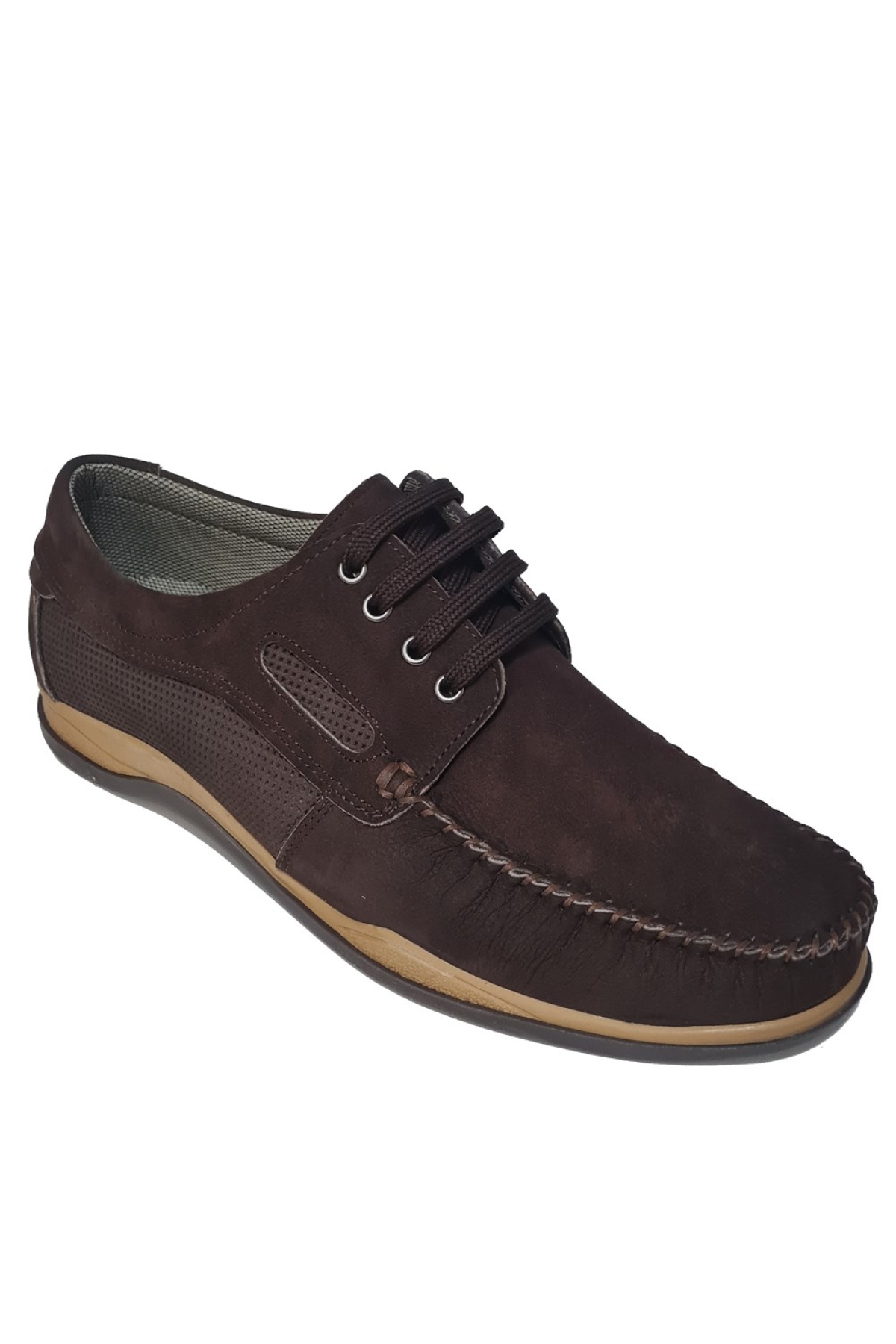 Bağcıklı Marin Model Hakiki Deri Erkek Günlük Casual Ayakkabı 3015003 - Görsel 2