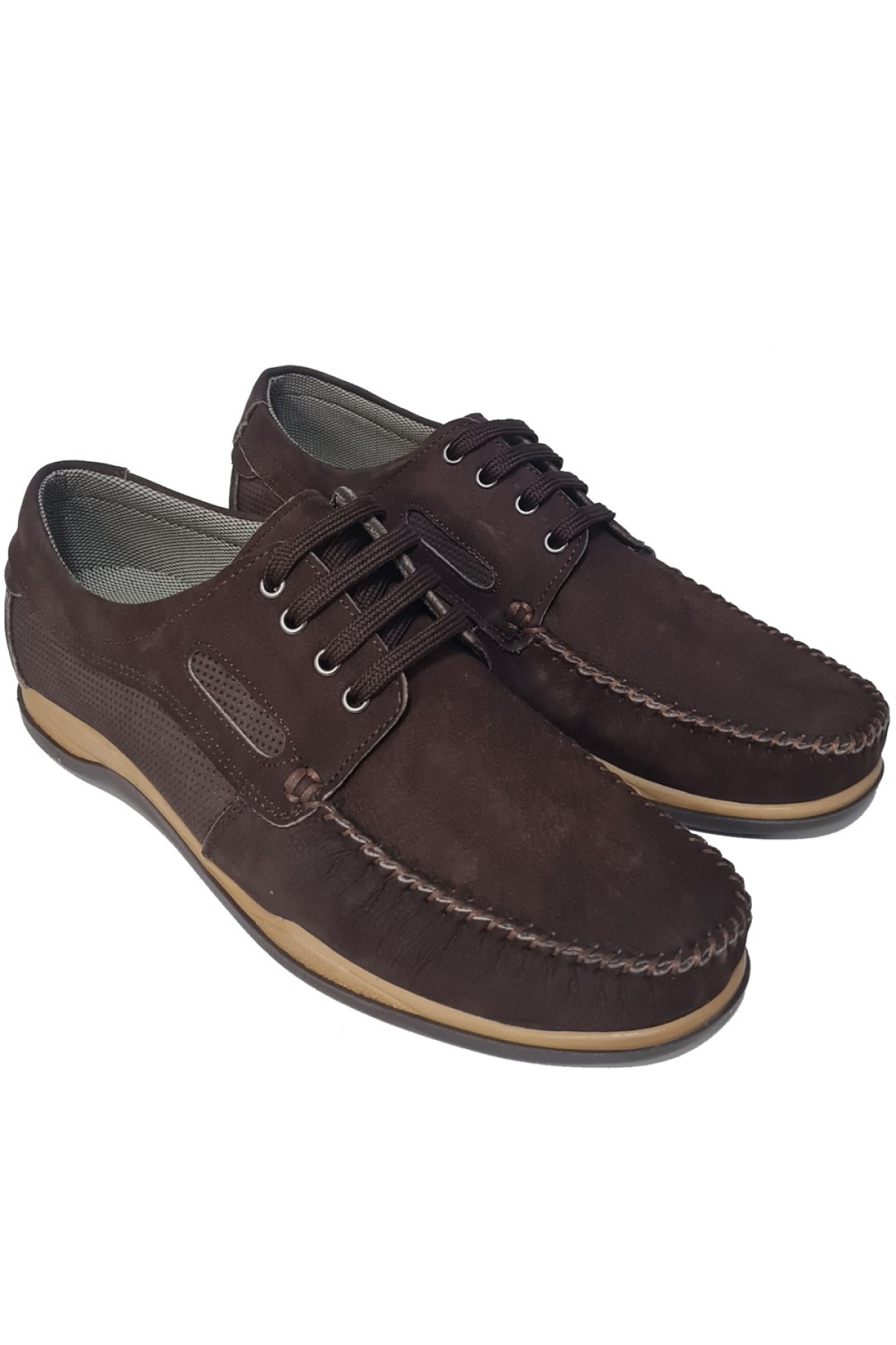 Bağcıklı Marin Model Hakiki Deri Erkek Günlük Casual Ayakkabı 3015003 - Görsel 4