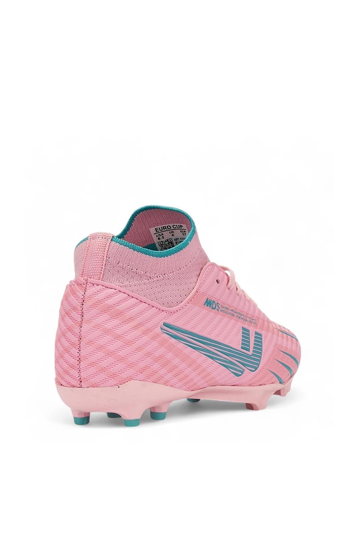 Euro Cup Super Mercury Bilekli Çoraplı Krampon Futbol Ayakkabısı EURO-019-K - Görsel 5