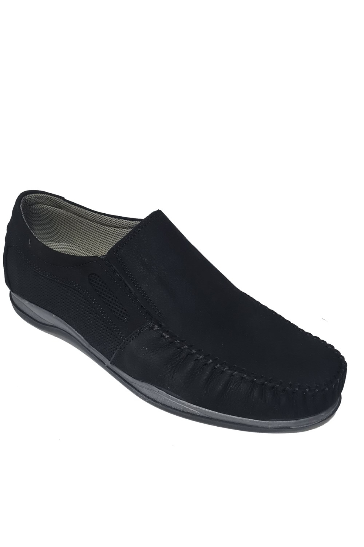 Bağsız Marin Model Hakiki Deri Erkek Casual Ayakkabı 3015004 - Görsel 2