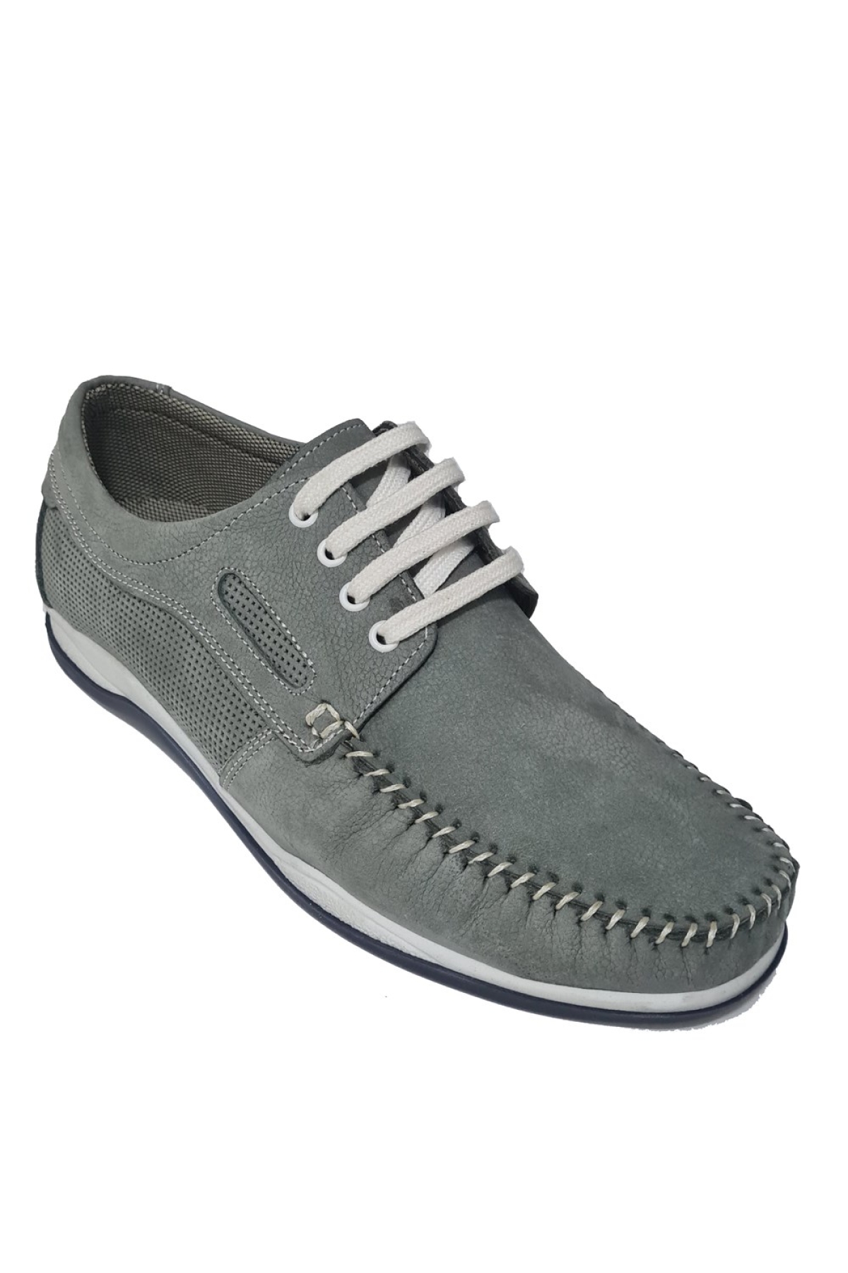 Bağcıklı Marin Model Hakiki Deri Erkek Günlük Casual Ayakkabı 3015003 - Görsel 2