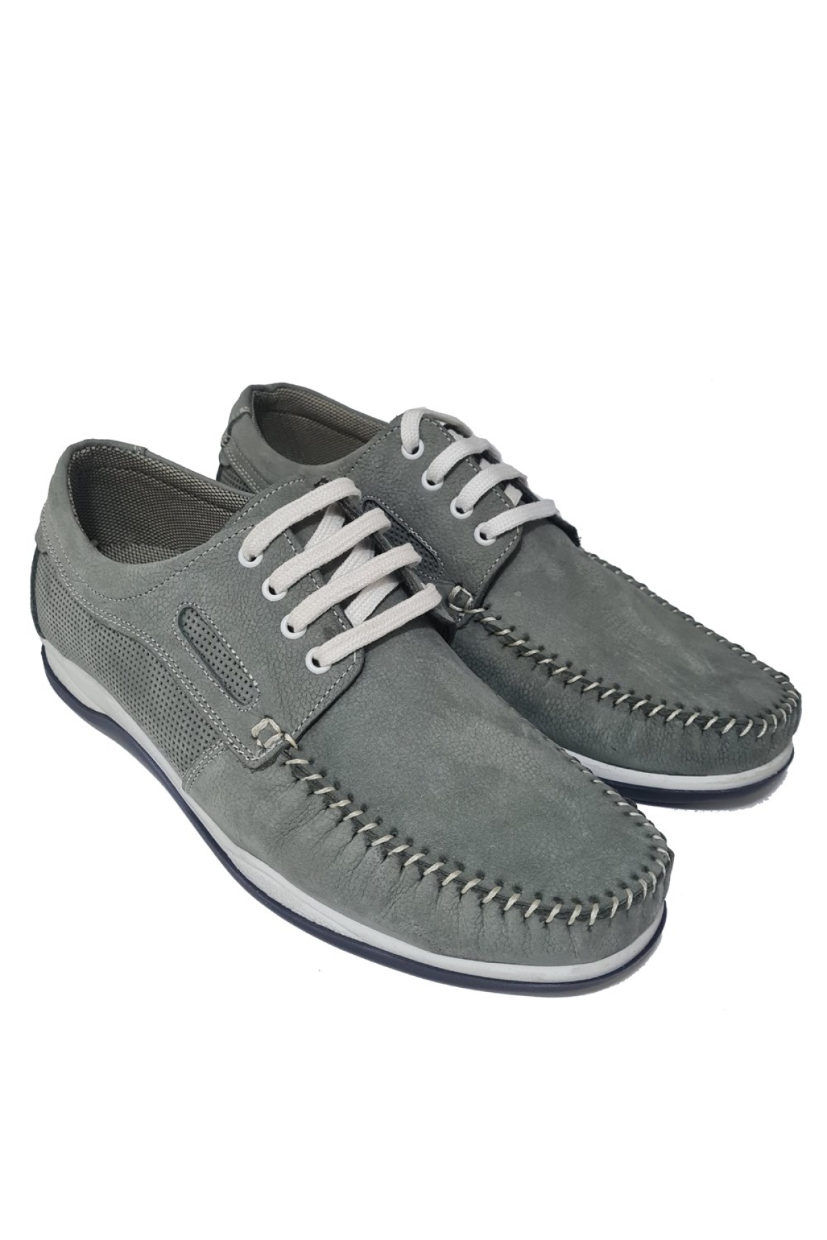 Bağcıklı Marin Model Hakiki Deri Erkek Günlük Casual Ayakkabı 3015003 - Görsel 4