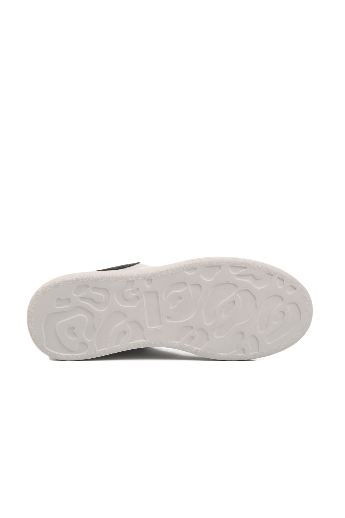 Beyaz Siyah Hakiki Deri Erkek Sneaker Premium 02028 M - Görsel 6