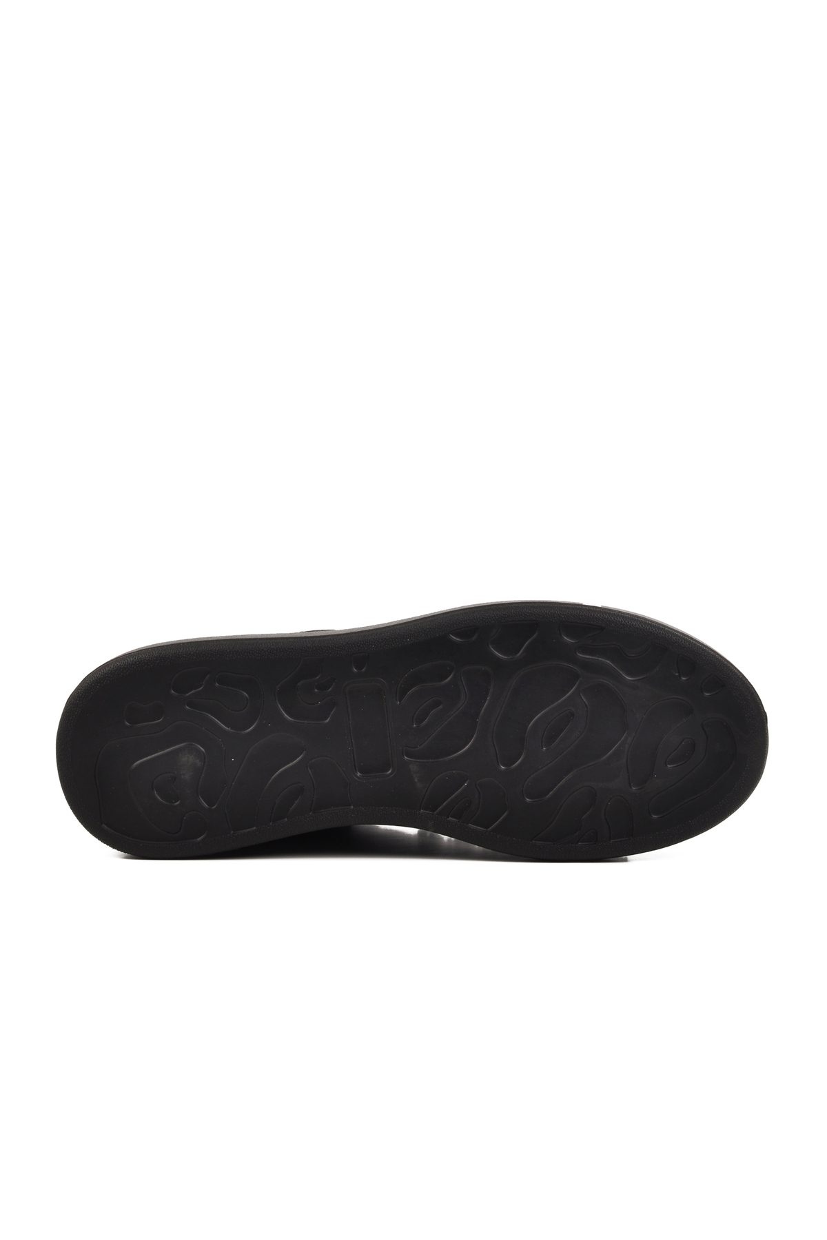 Siyah Hakiki Deri Erkek Sneaker Premium 02028 M - Görsel 6