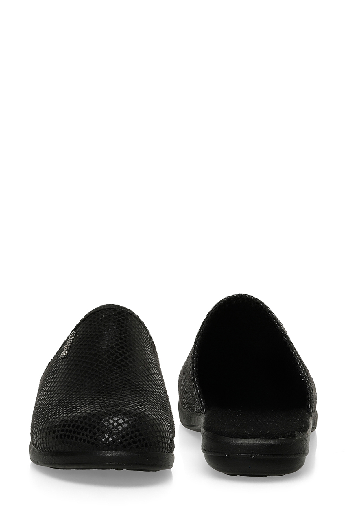 609014.Z5PR Siyah Kadın Ev Terliği - Görsel 6