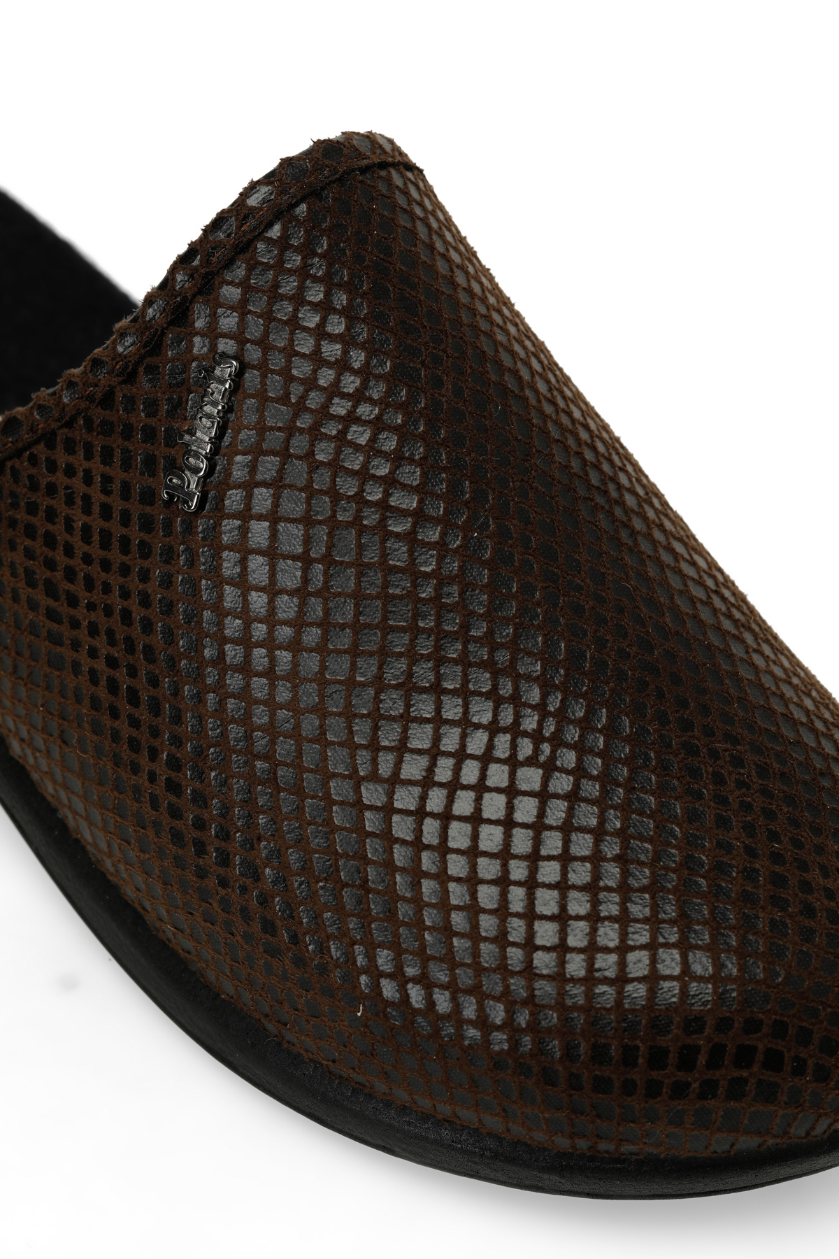 609014.Z5PR Kahverengi Kadın Ev Terliği - Görsel 8