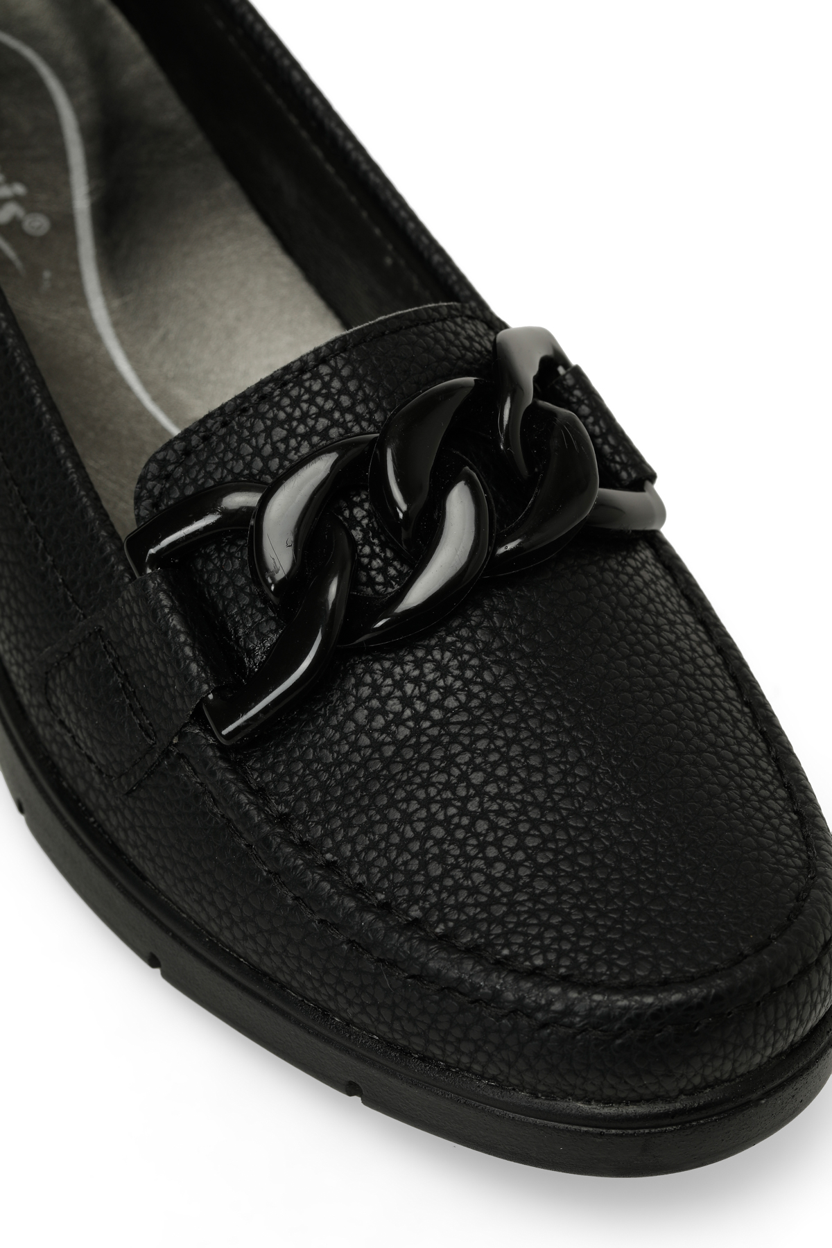 166552.Z5PR Siyah Kadın Loafer - Görsel 8
