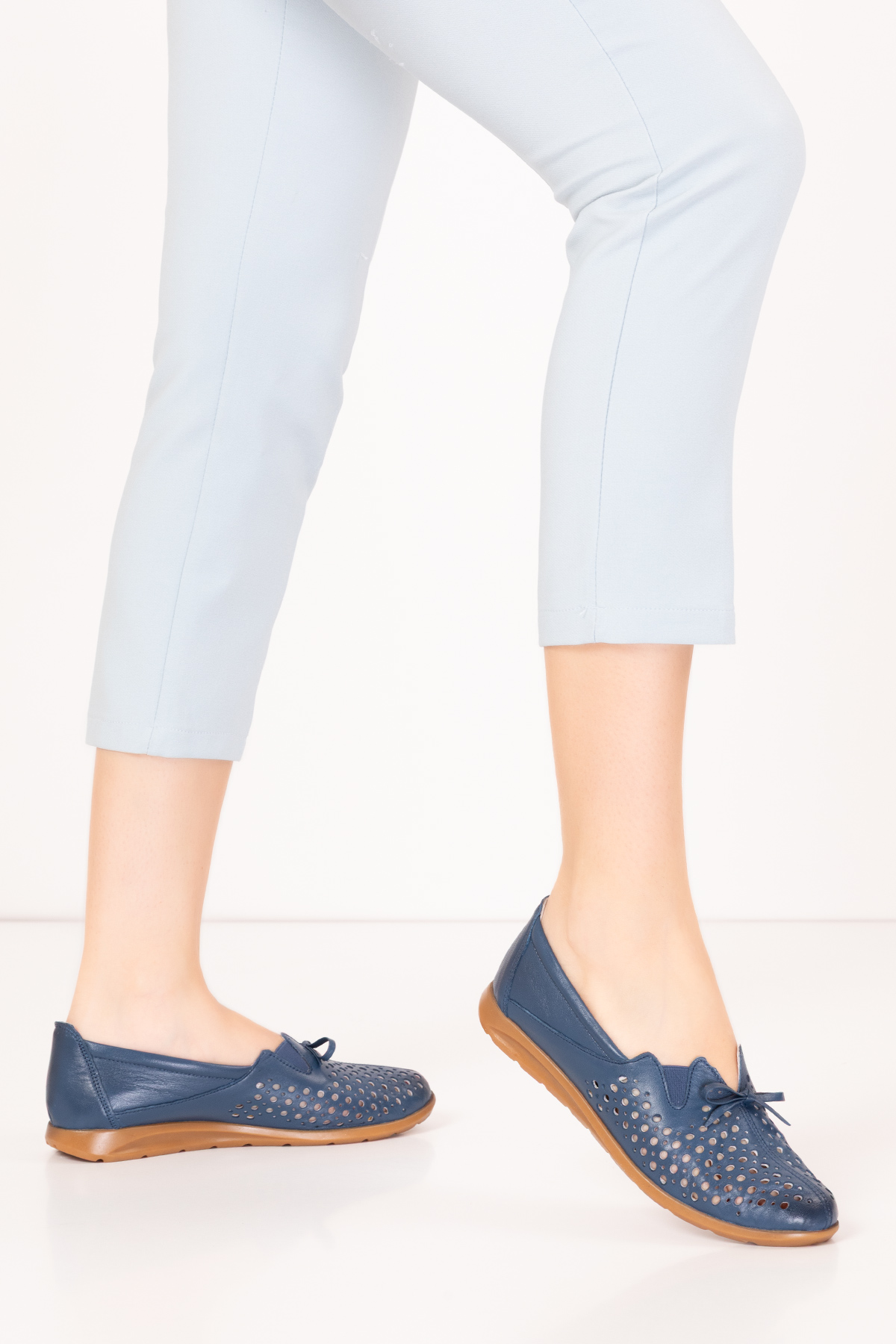 Gondol Hakiki Deri Ortopedik Taban Günlük Ayakkabı esfa.2605 - Görsel 8