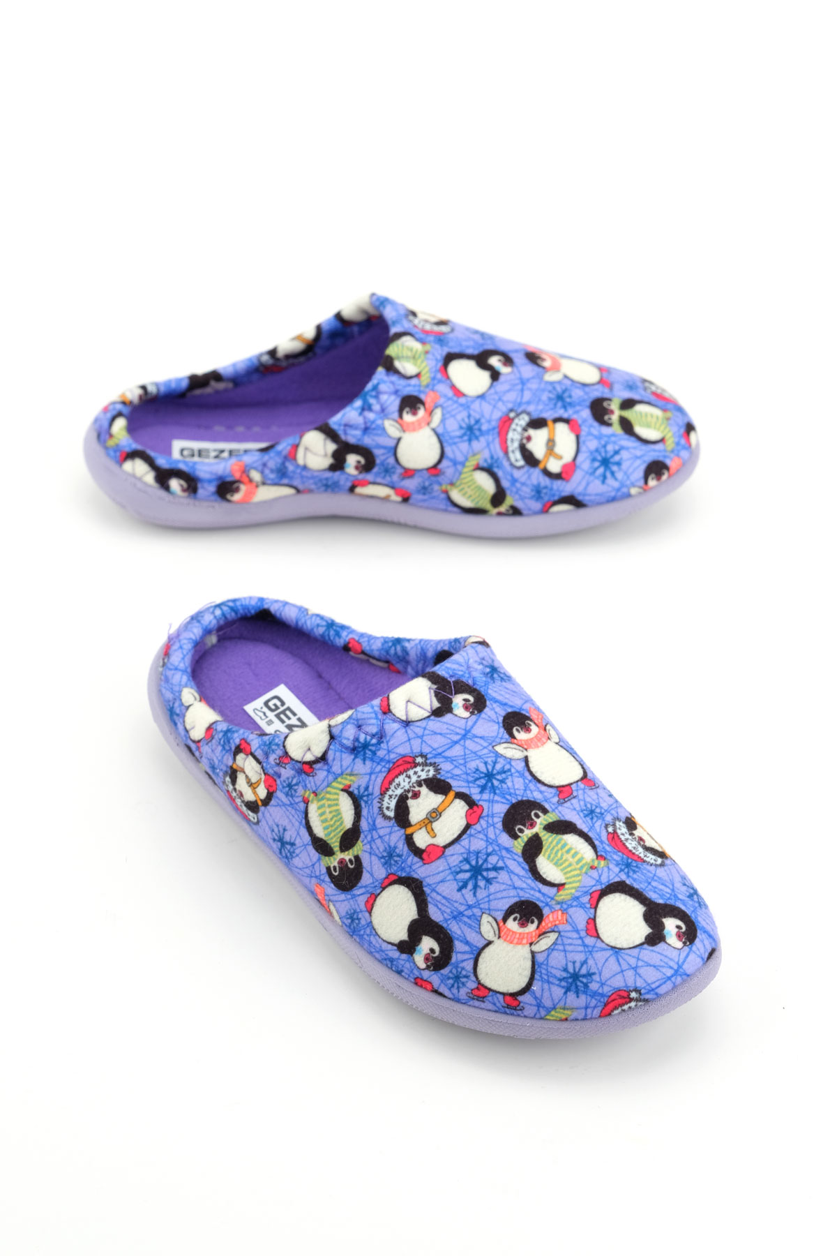 Kız Çocuk Kışlık Rahat Taban Ev Bahçe Gondol Terlik - Görsel 2