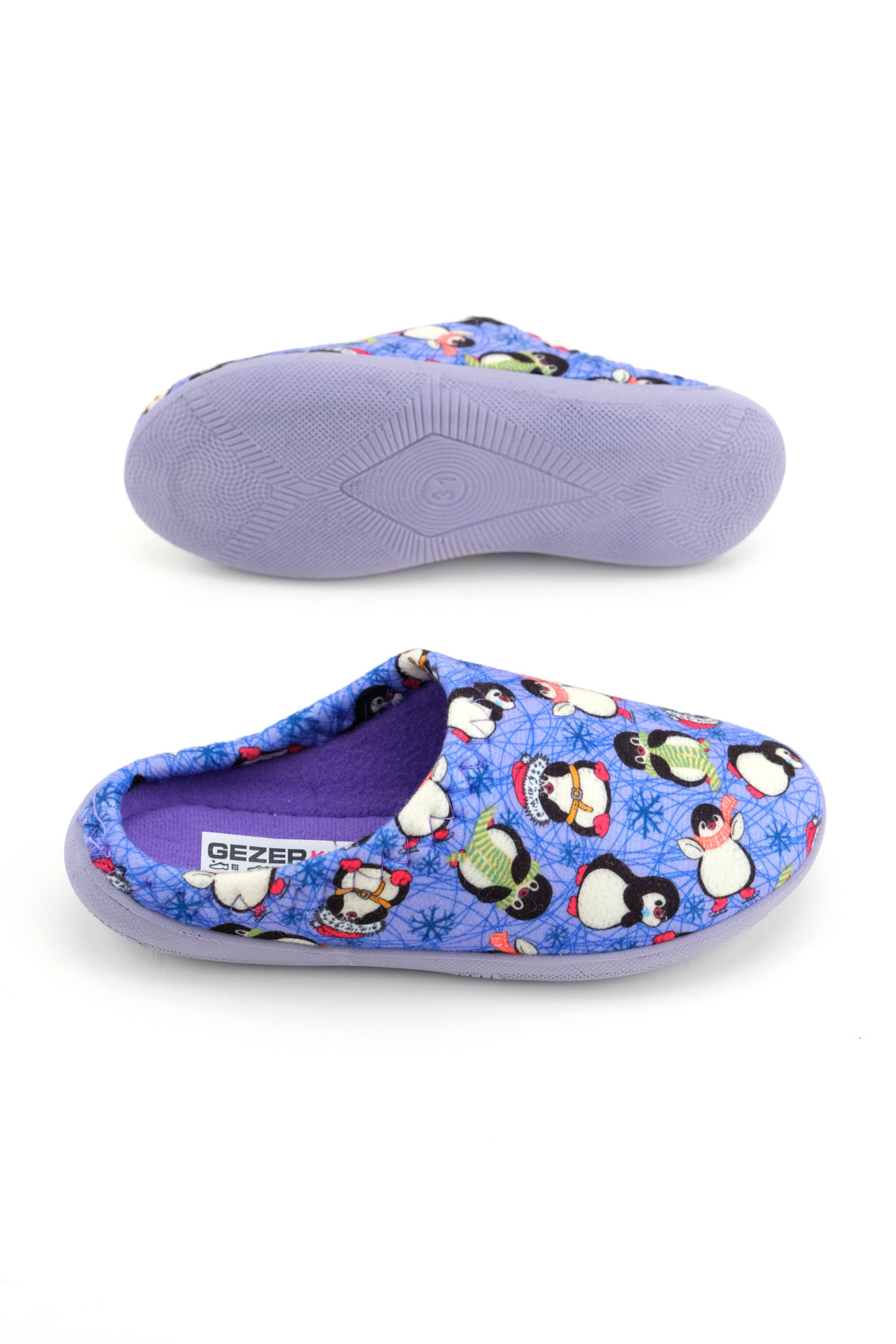 Kız Çocuk Kışlık Rahat Taban Ev Bahçe Gondol Terlik - Görsel 6