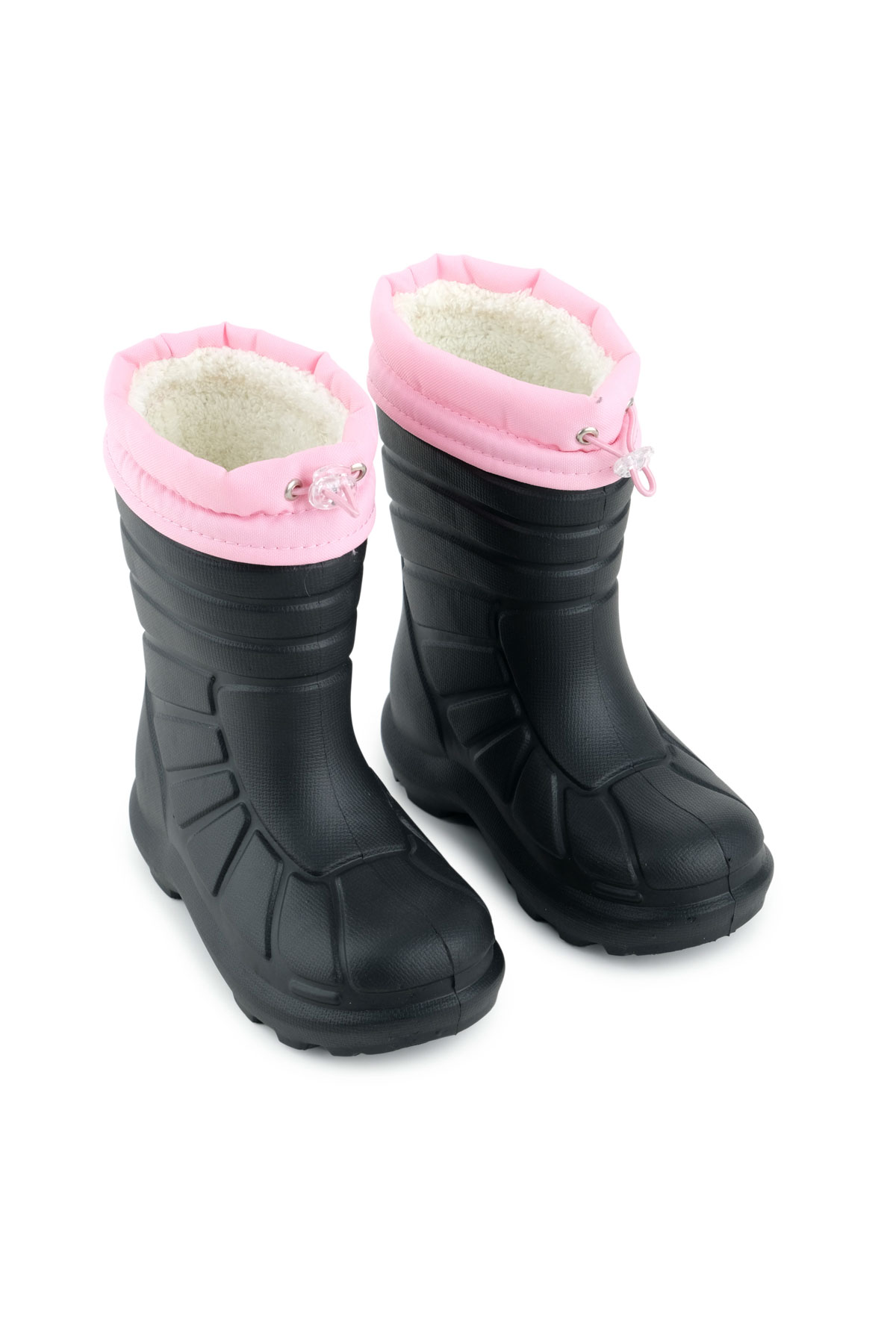 Kız Çocuk Kışlık Eva Boğazdan Lastikli Sessiz Taban Kar Bot Çizme - Görsel 4