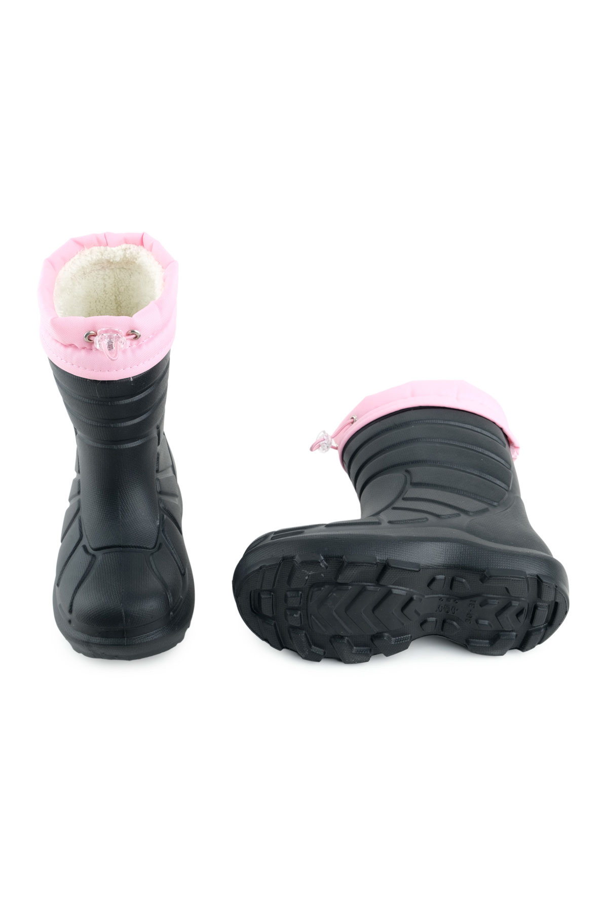 Kız Çocuk Kışlık Eva Boğazdan Lastikli Sessiz Taban Kar Bot Çizme - Görsel 6