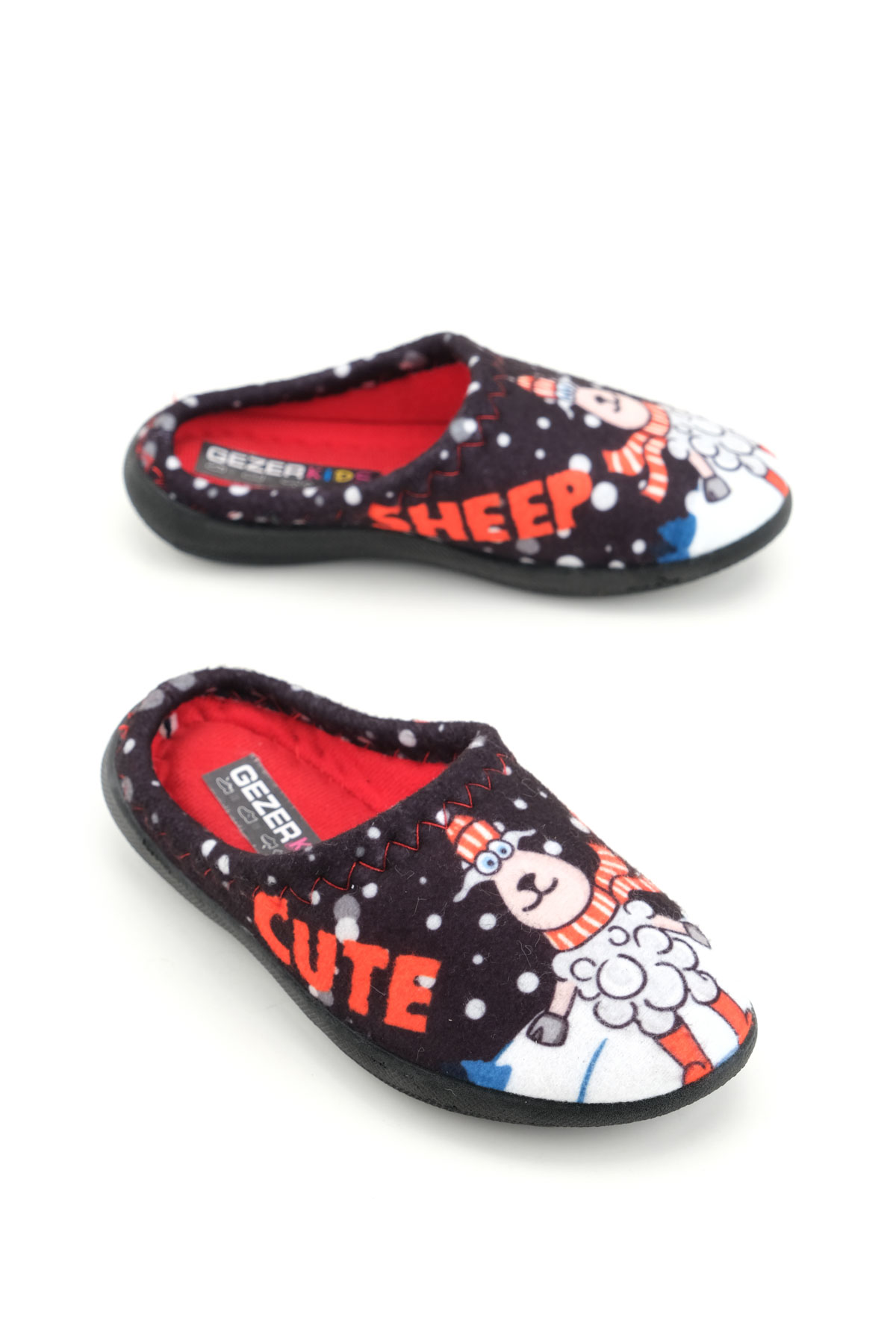 Erkek Çocuk Kışlık Rahat Taban Ev Bahçe Gondol Terlik - Görsel 2