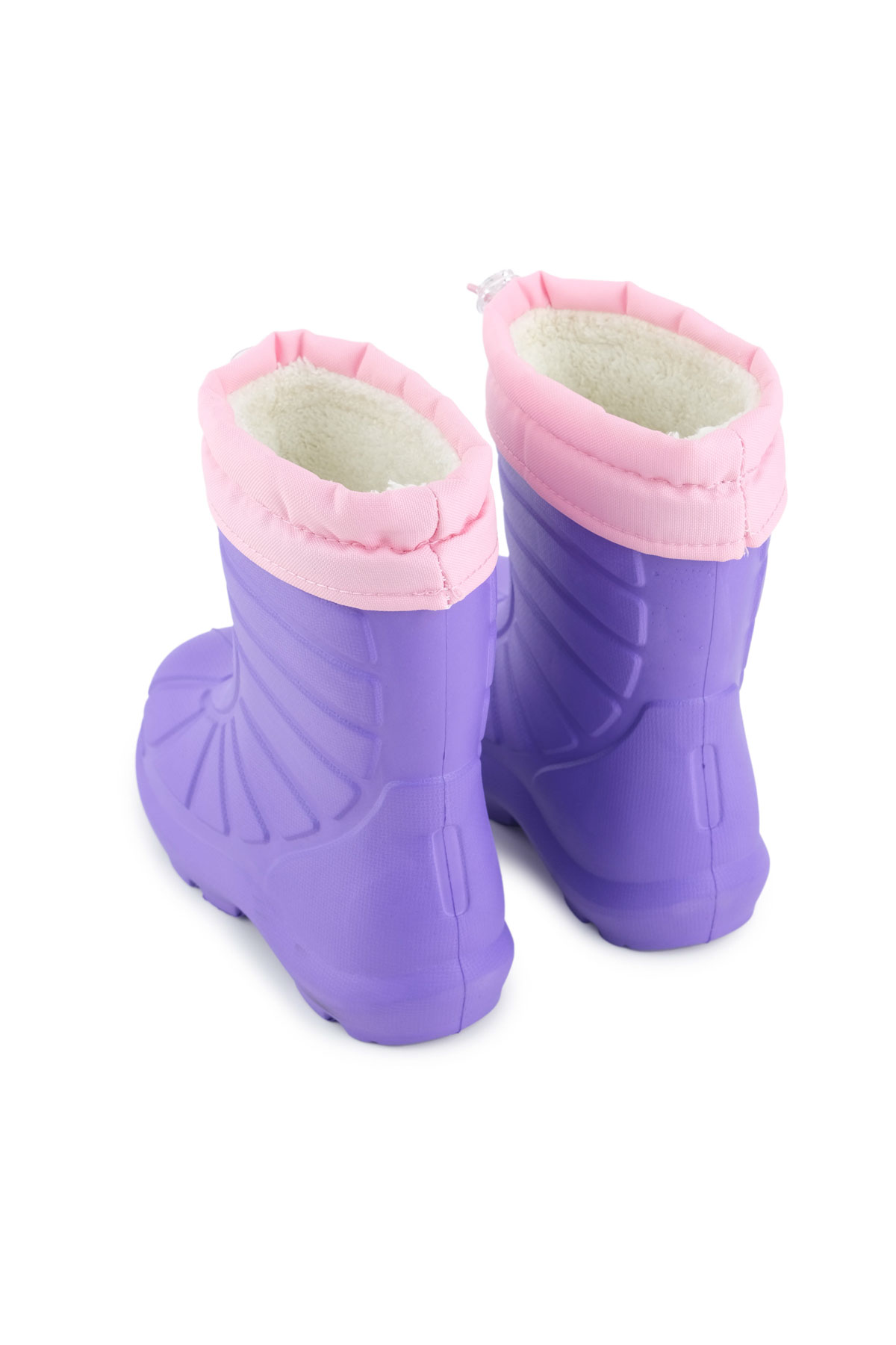 Kız Çocuk Kışlık Eva Boğazdan Lastikli Sessiz Taban Kar Bot Çizme - Görsel 5