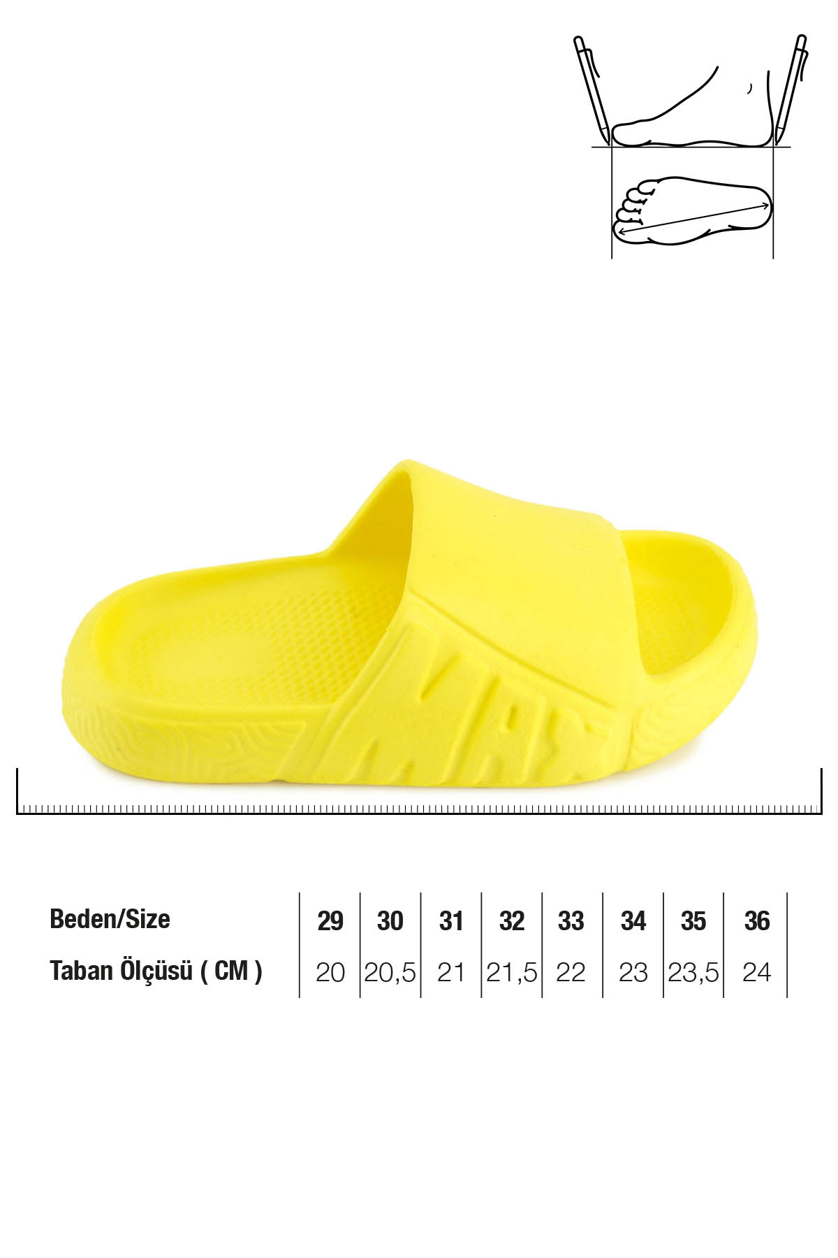 Yazlık Kız Çocuk Eva Islak Zemine Uygun Ev Bahçe Banyo Havuz Terlik - Görsel 3