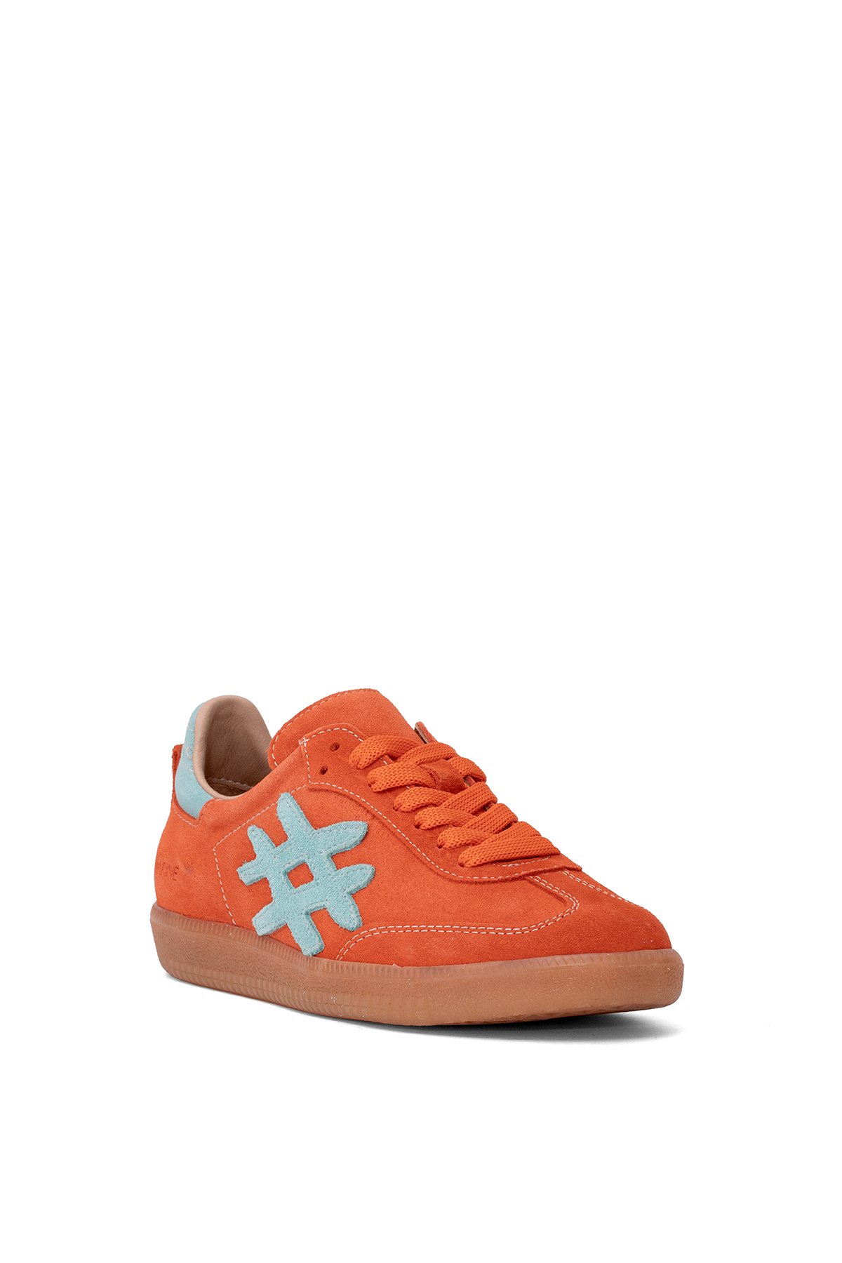 Elit Rch088-M-Vade Kadın Hakiki Deri Klasik Sneaker Turuncu - Görsel 3