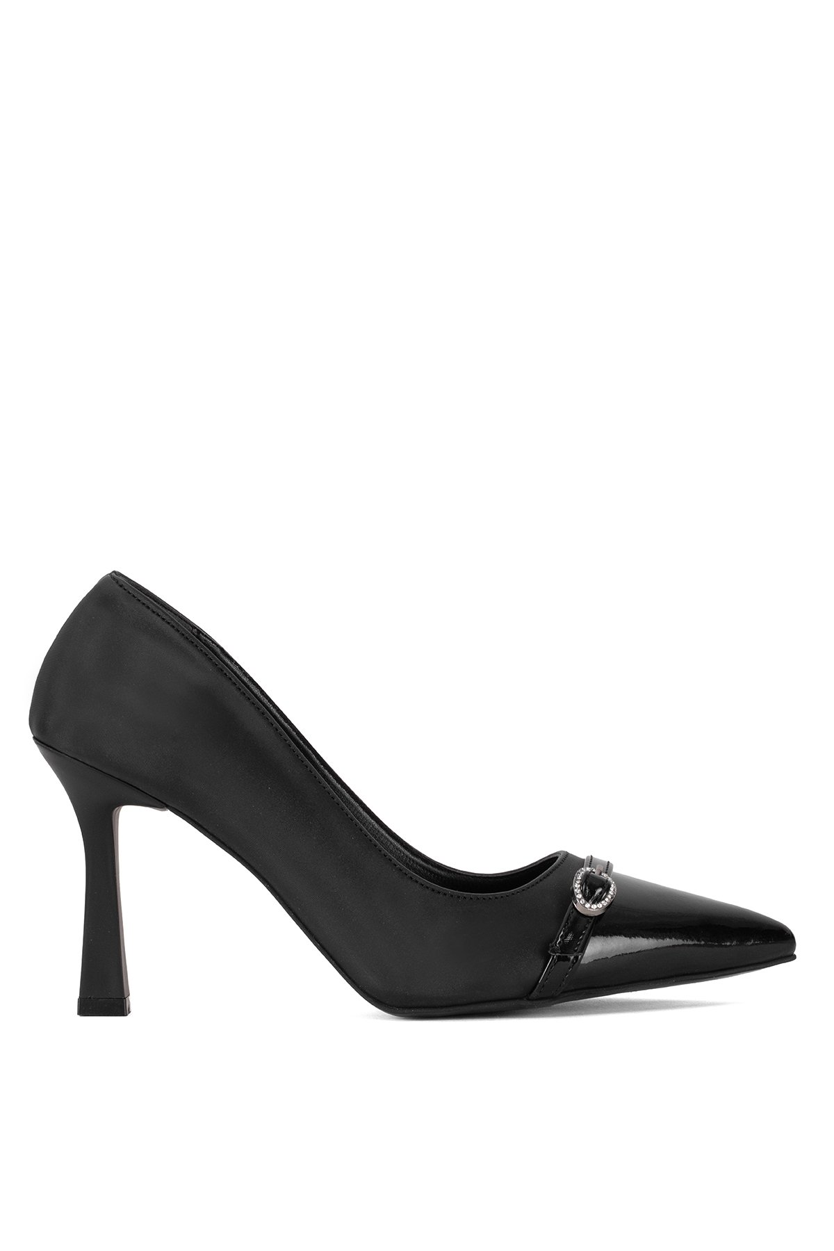 Elit Mst1385V Kadın Klasik Topuklu Ayakkabı Siyah - Görsel 2