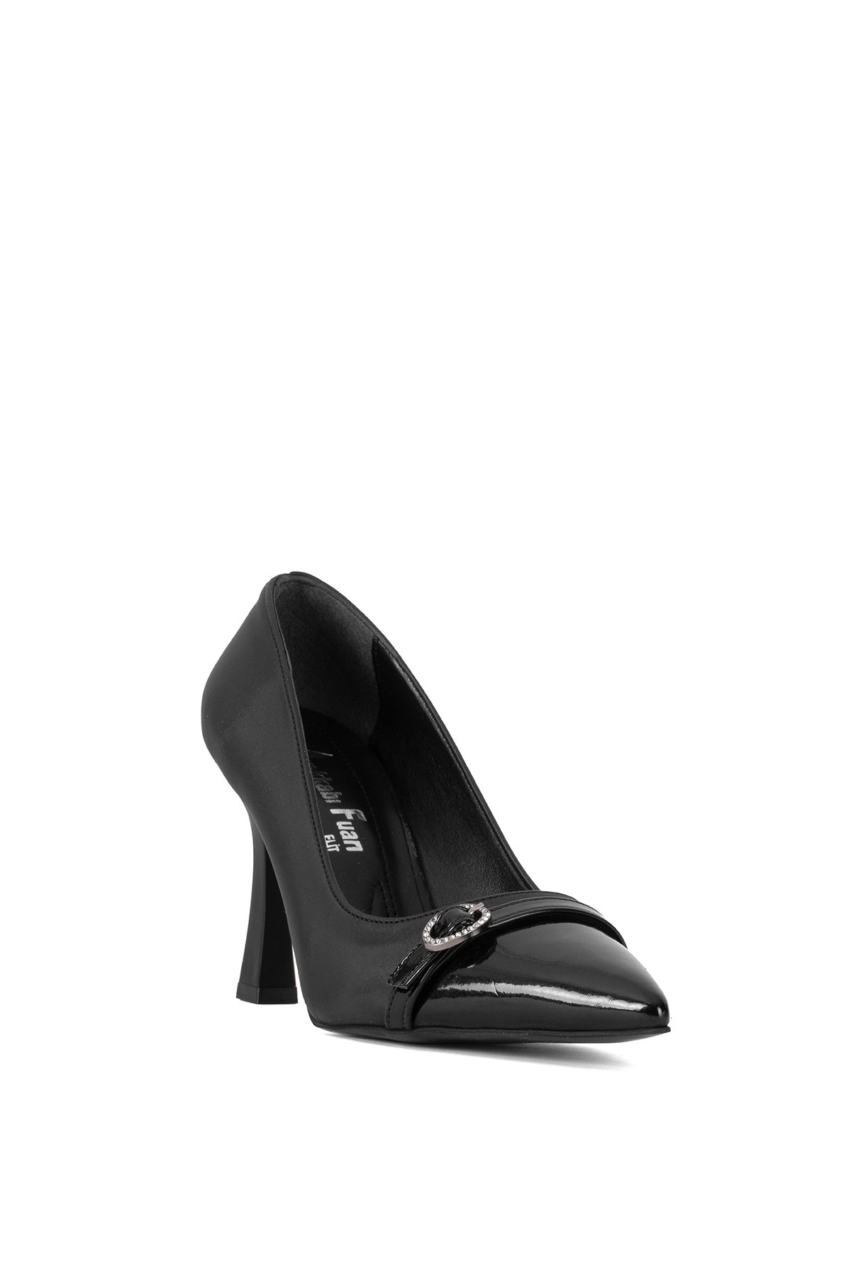 Elit Mst1385V Kadın Klasik Topuklu Ayakkabı Siyah - Görsel 3
