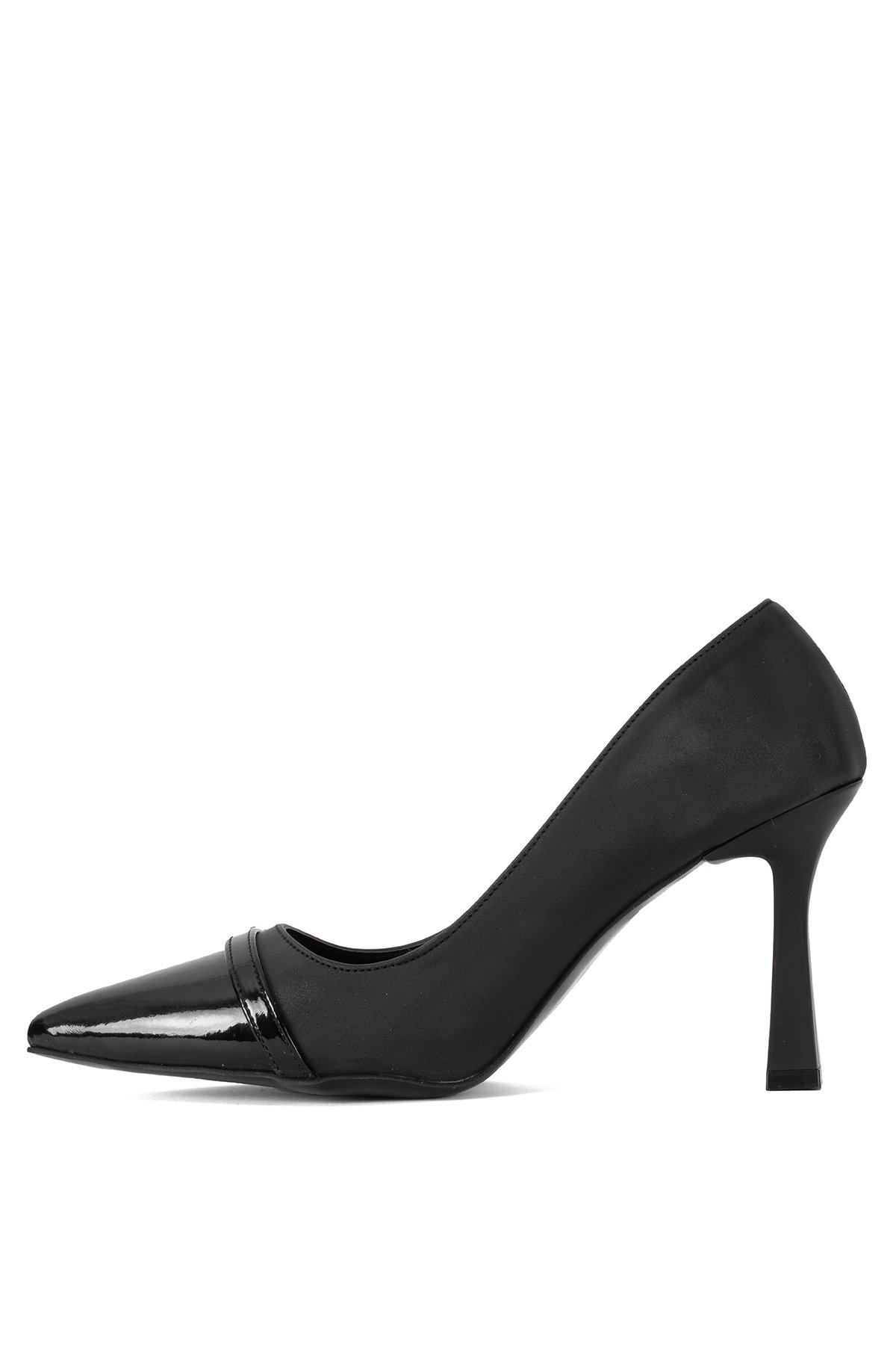 Elit Mst1385V Kadın Klasik Topuklu Ayakkabı Siyah - Görsel 4