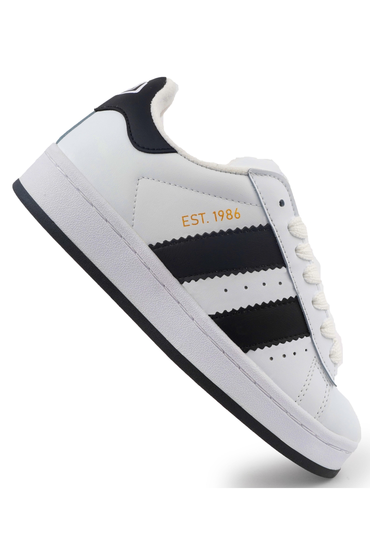 Ravanta Beyaz-Siyah Unisex Spor Ayakkabı - Görsel 5