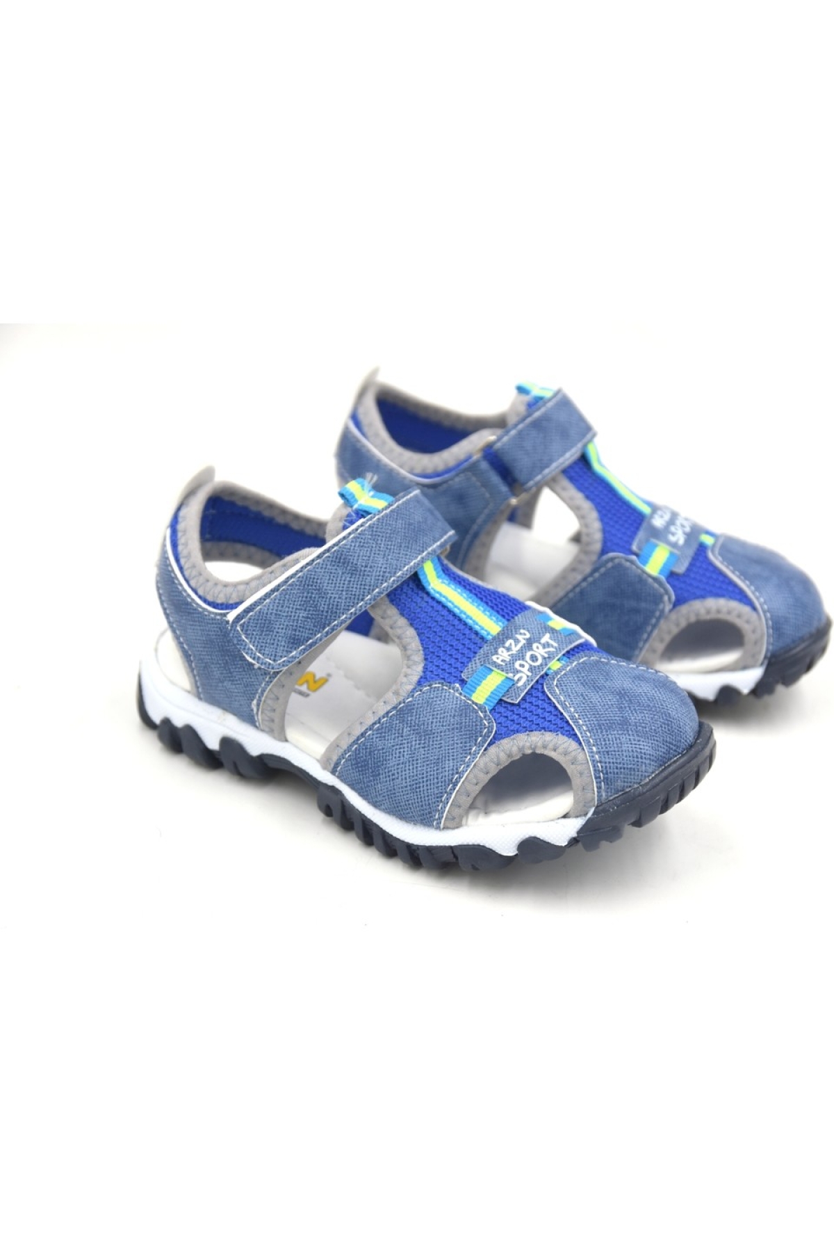 5192 Kot Mavi Erkek Çocuk Sandalet Ayakkabı - Görsel 3