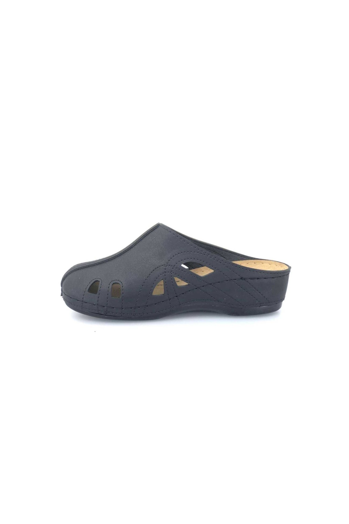 09-130 Kadın Önü Kapalı Orta Pedik Terlik - Görsel 4