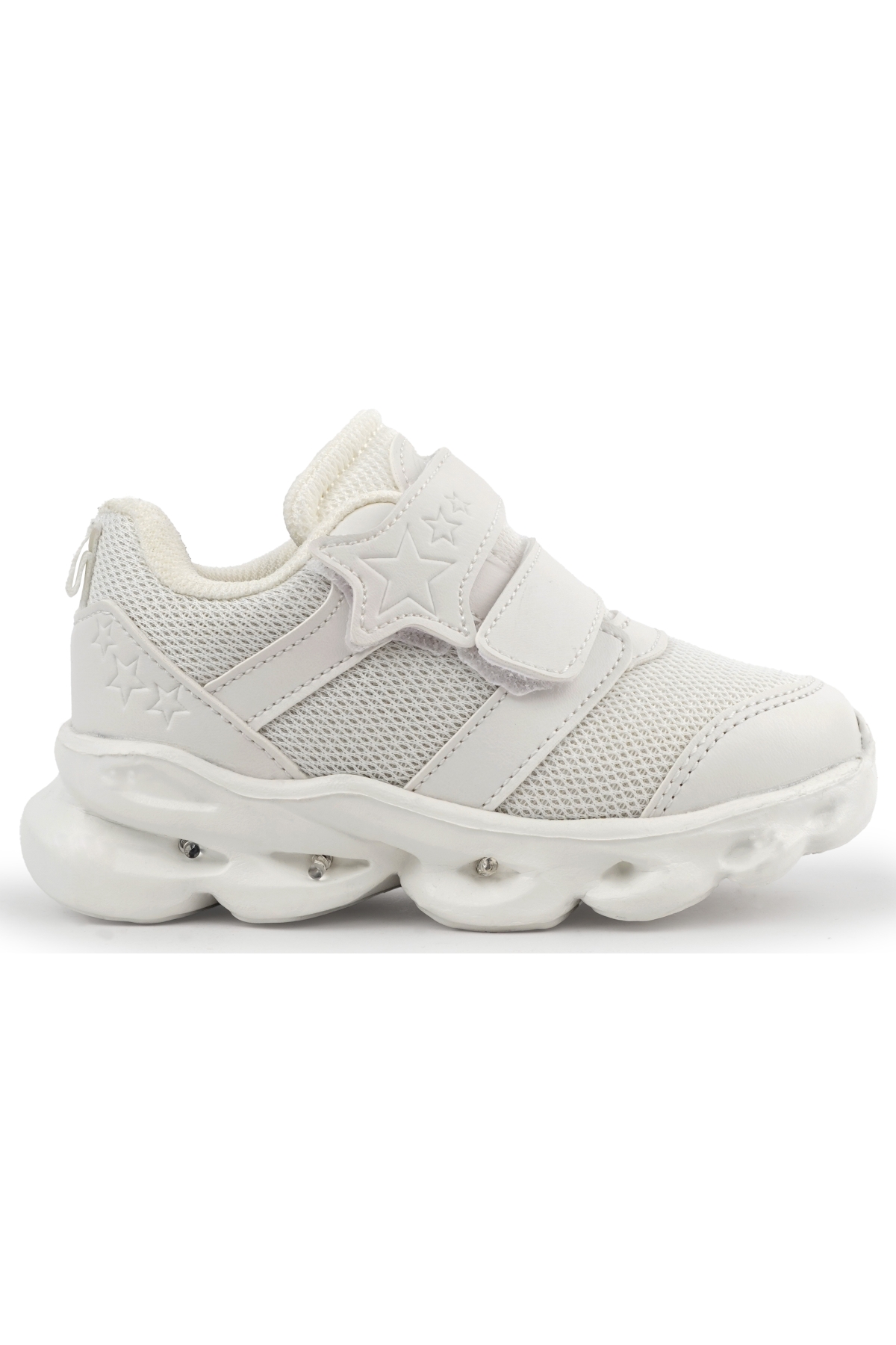 Caty Ortapedik Işıklı Siyah Bebe Spor Ayakkabı - Görsel 2