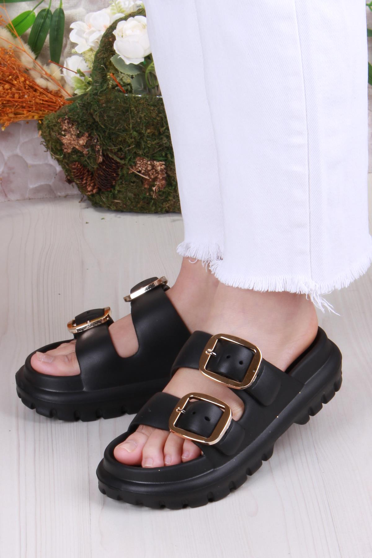 Smx EZ0173 Plaj Deniz Havuz Terliği Hafif Rahat Esnek Kadın Terlik - Görsel 4