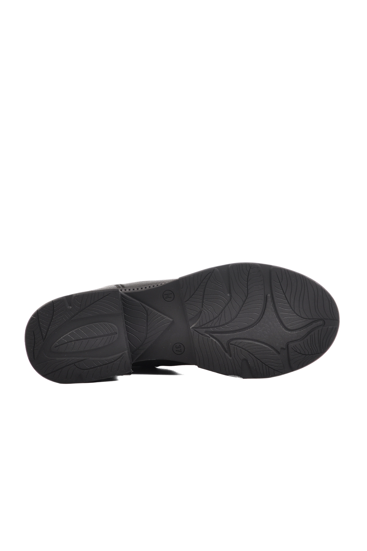 Siyah Nubuk Hakiki Deri Kadın Bot - Görsel 6