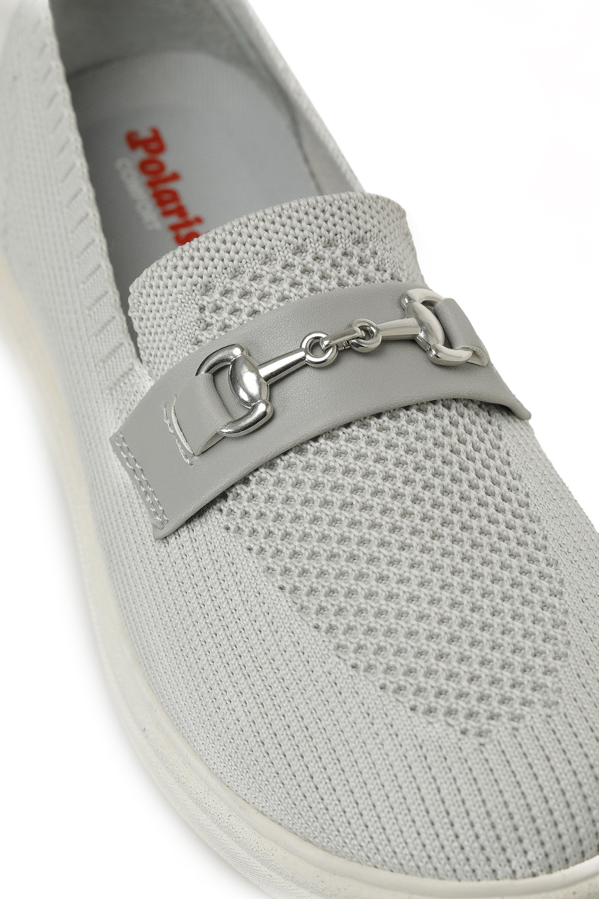 166783.Z5FX Gri Kadın Loafer - Görsel 8