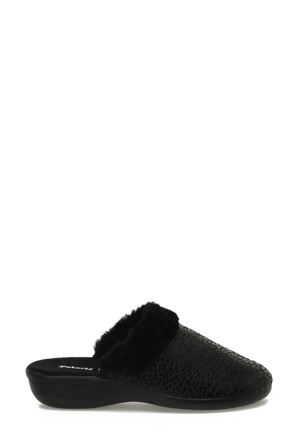 609017.Z5PR Siyah Kadın Ev Terliği - Görsel 2