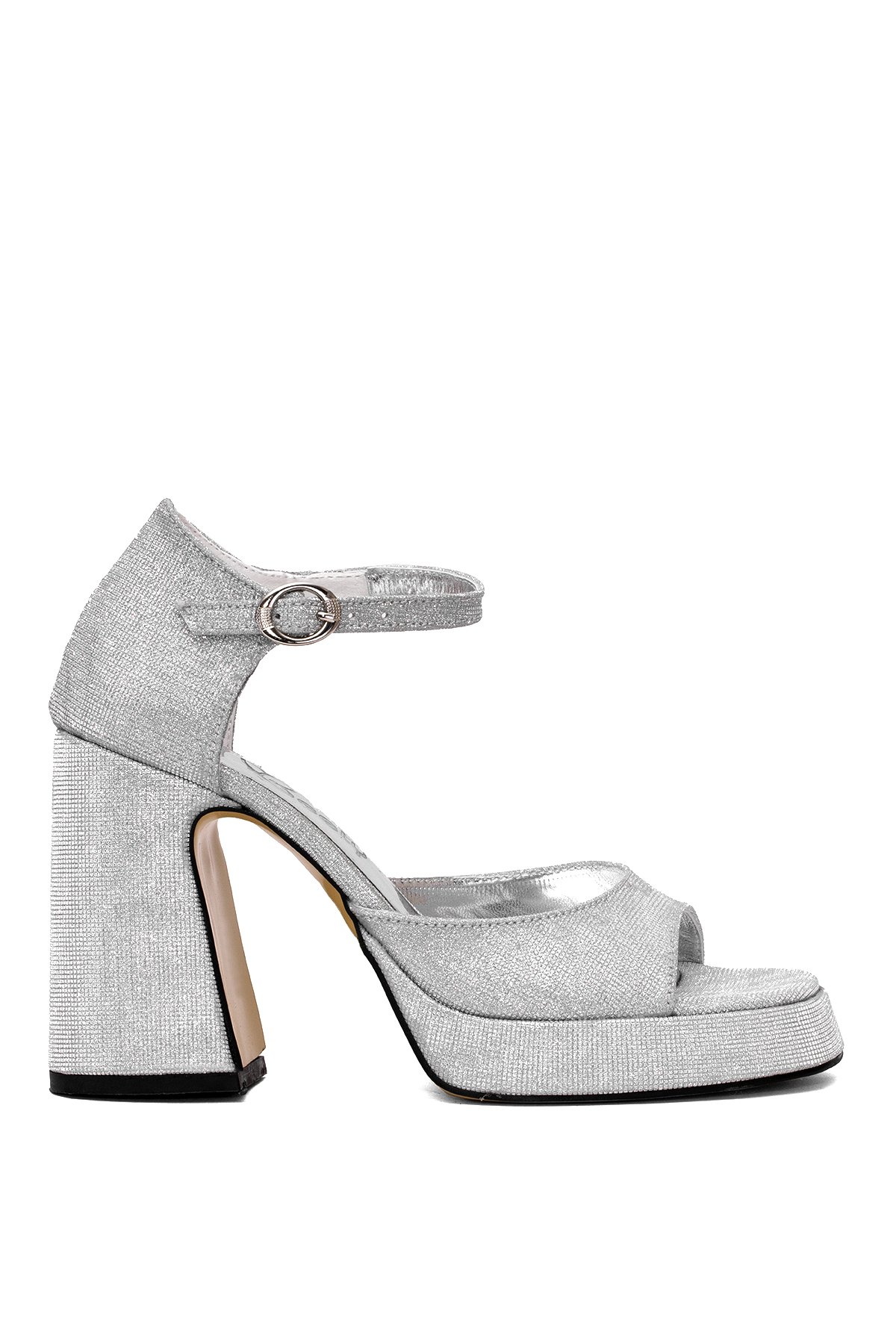 25BY222.719T Kadın Platform Ayakkabı Gümüş - Görsel 2