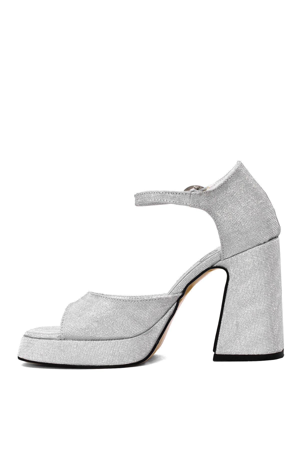 25BY222.719T Kadın Platform Ayakkabı Gümüş - Görsel 4