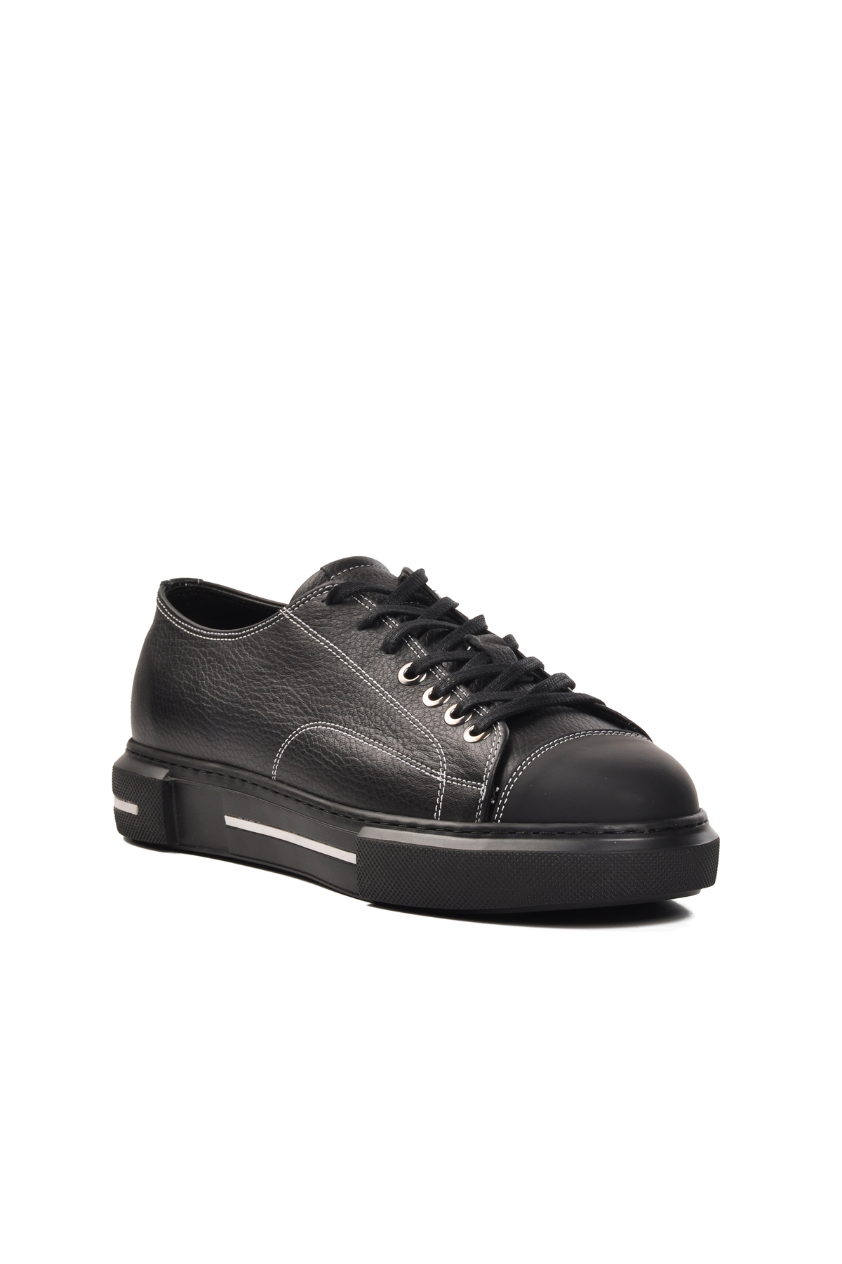 Aspor Siyah Floter Erkek Sneaker Ayakkabı - Görsel 4