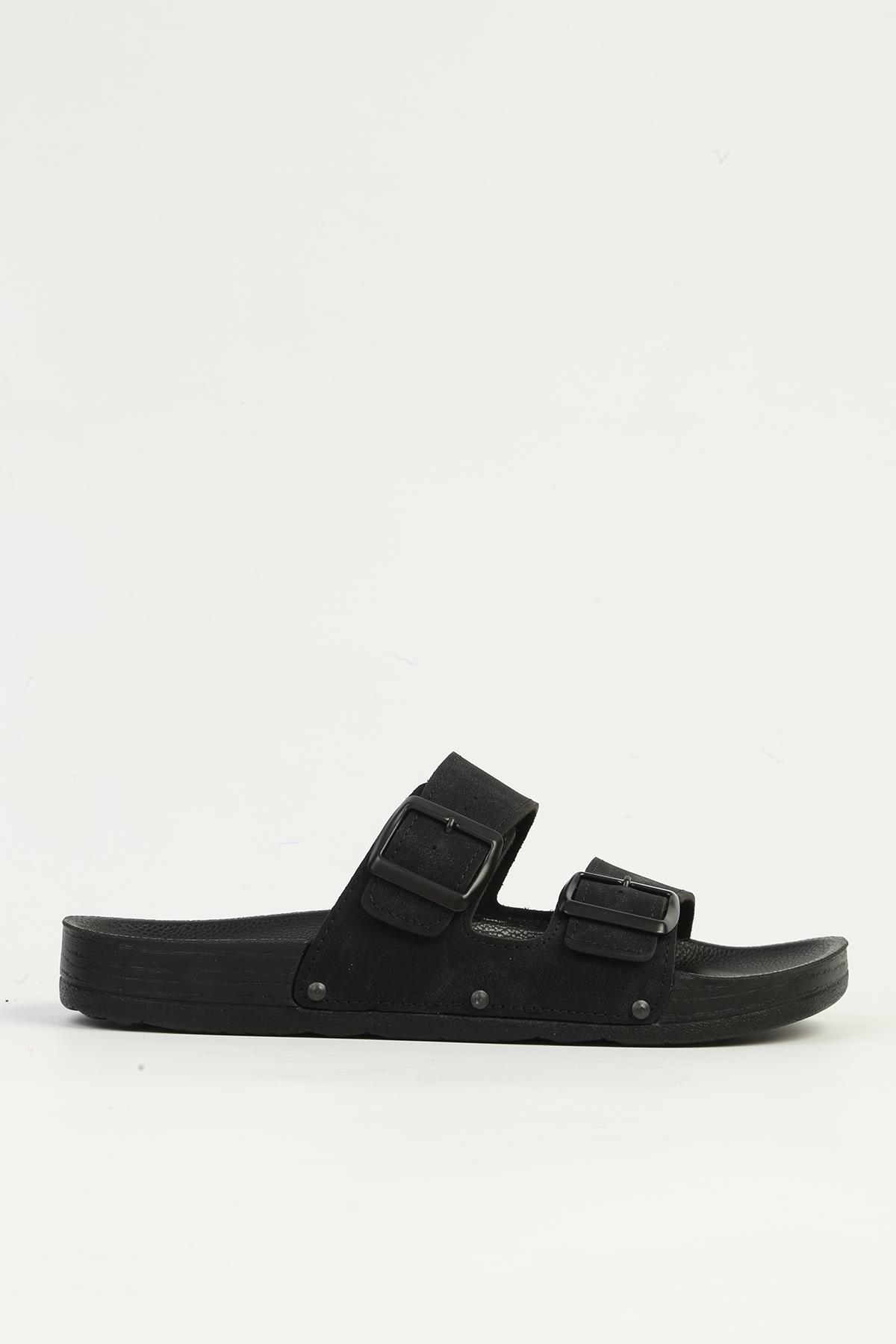 Siyah Erkek Terlik PC-7241 - Görsel 2