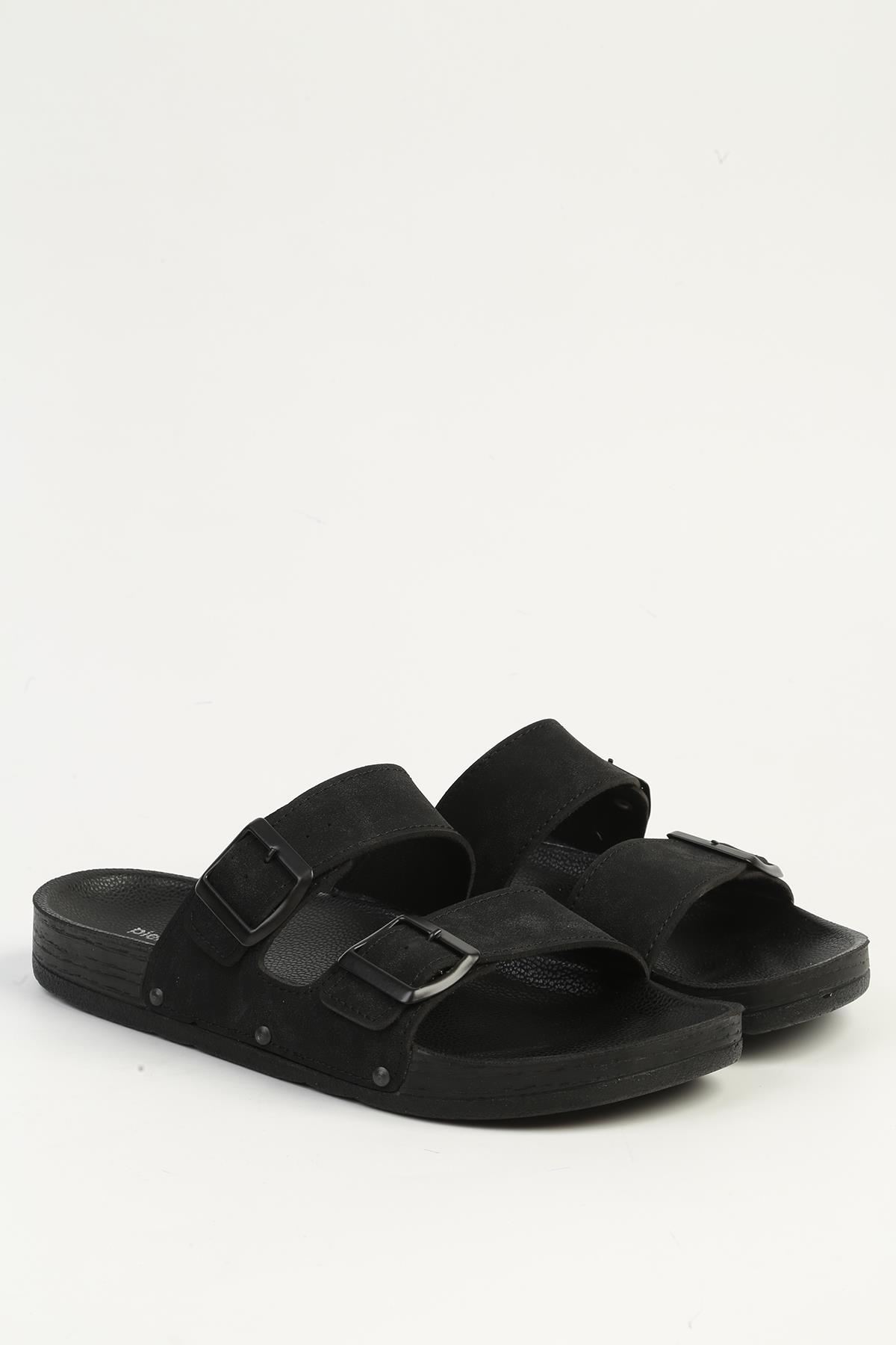 Siyah Erkek Terlik PC-7241 - Görsel 3