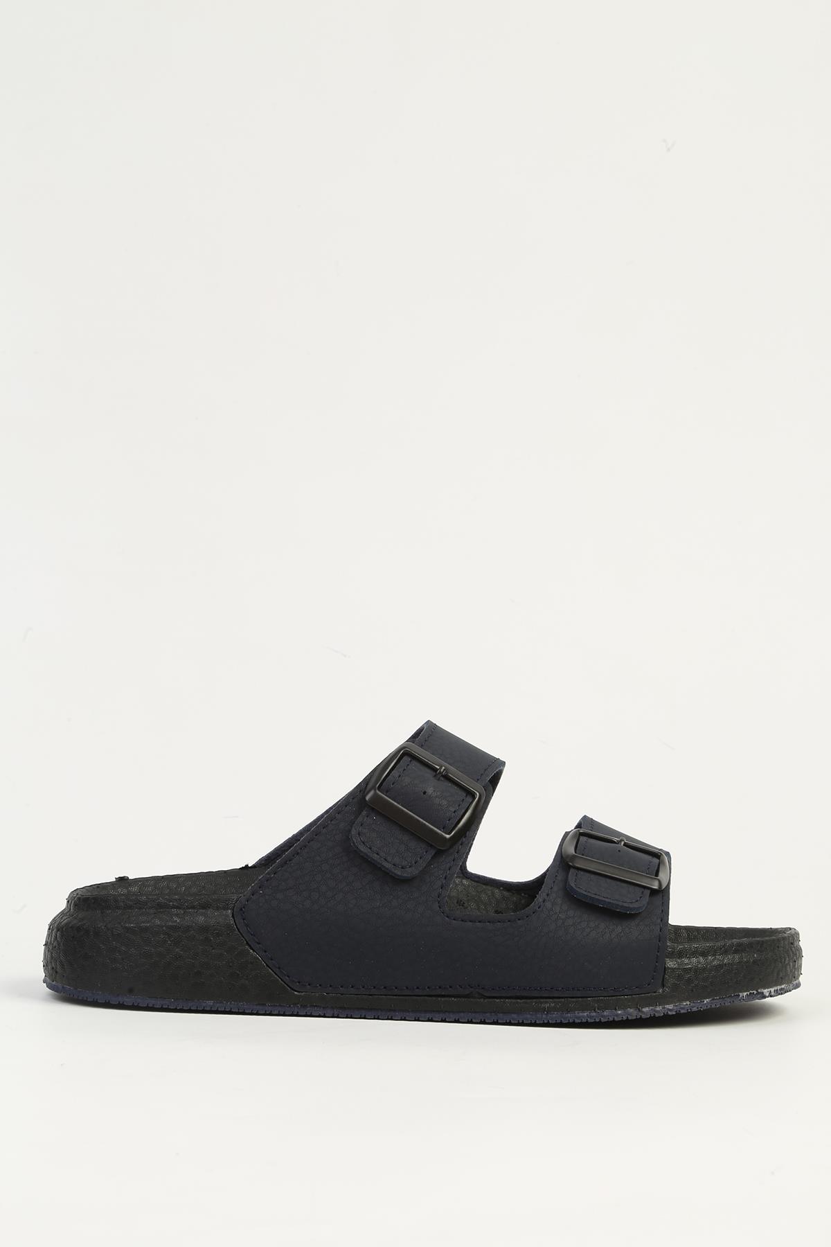 Lacivert Erkek Terlik PC-7408 - Görsel 2