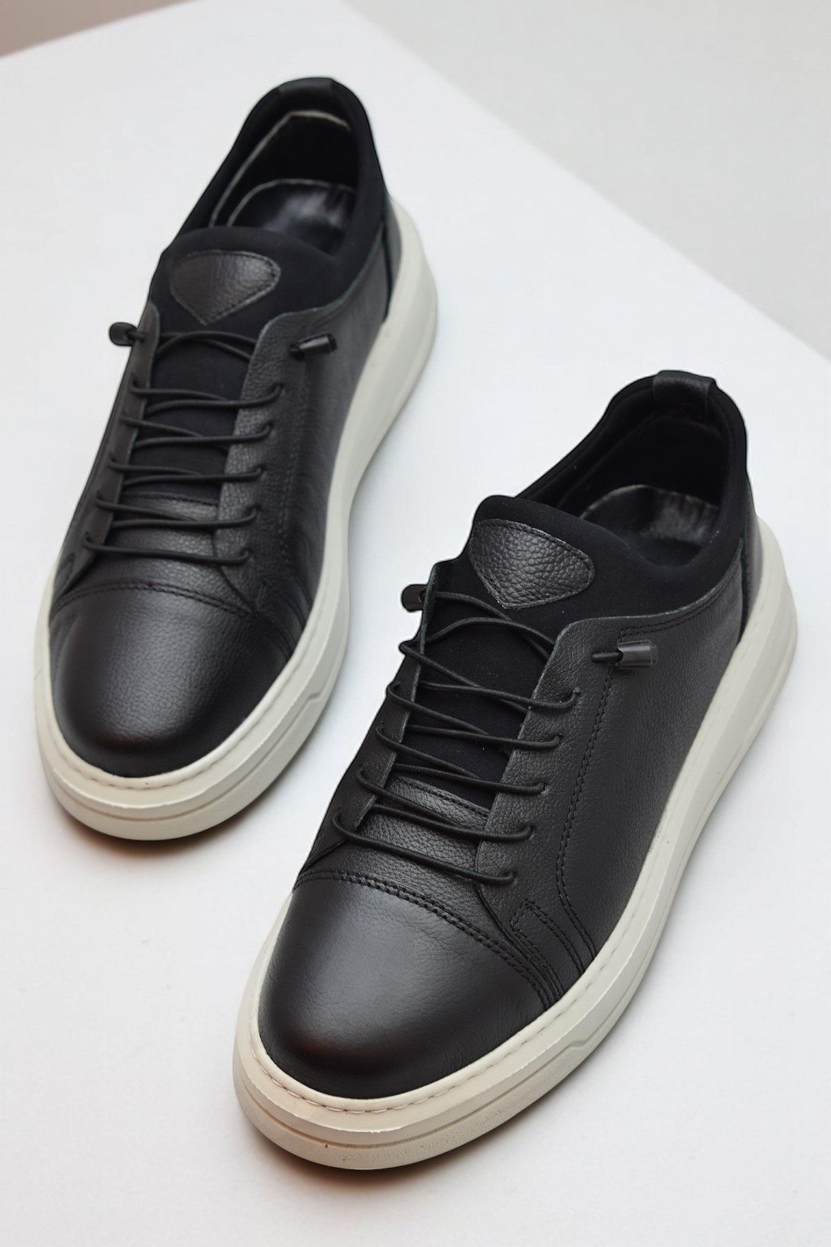 TAB850 Ortopedik Taban Hakiki Deri Erkek Ayakkabı Casual Günlük Erkek Ayakkabı - Görsel 3