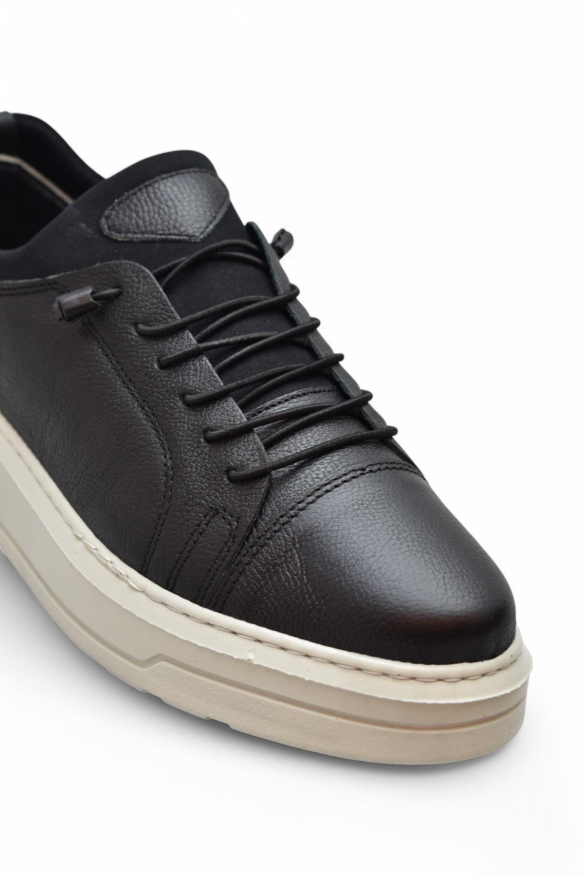 TAB850 Ortopedik Taban Hakiki Deri Erkek Ayakkabı Casual Günlük Erkek Ayakkabı - Görsel 5