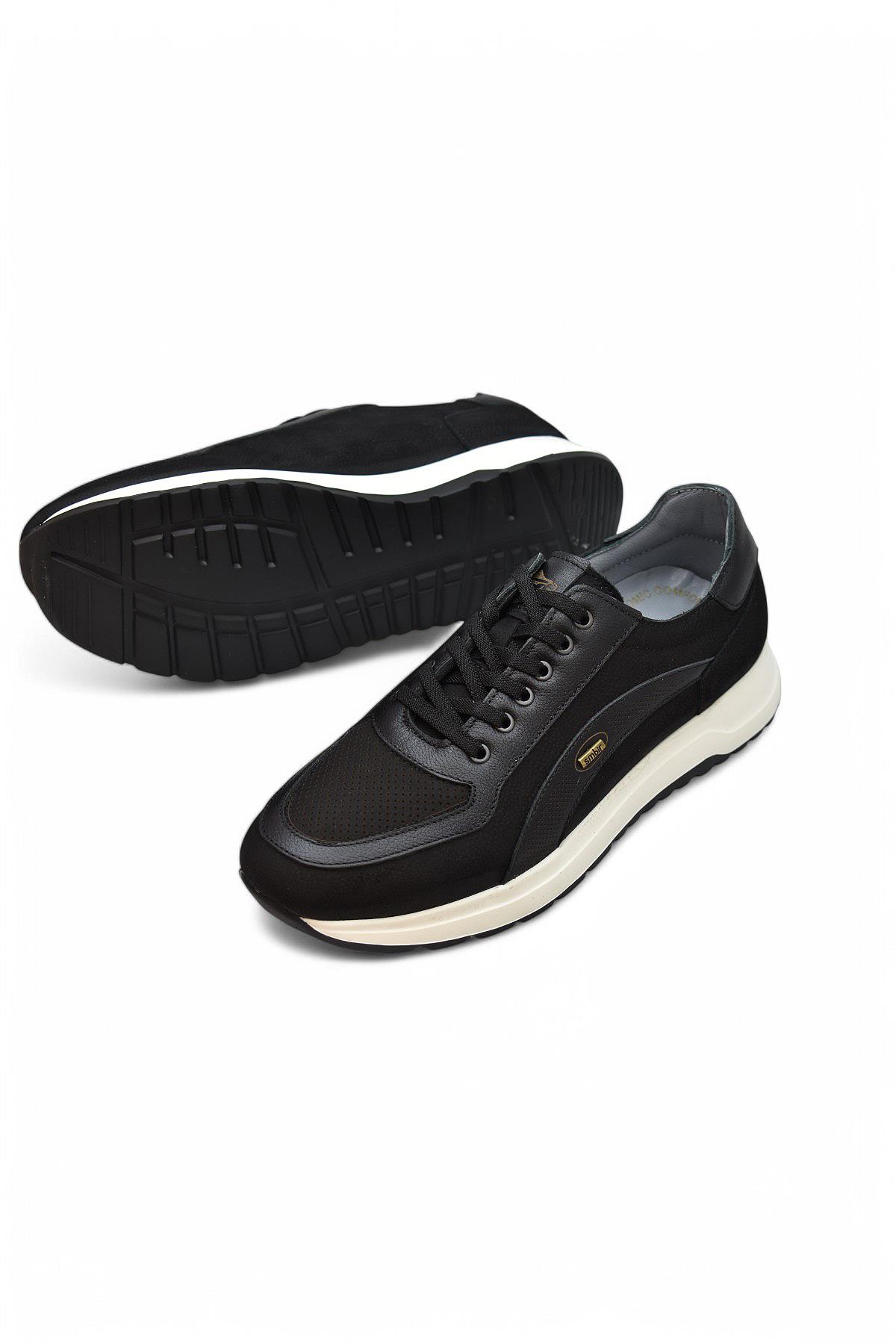 TAB5325 Ortopedik Taban Hakiki Deri Erkek Ayakkabı Günlük Spor Klasik Erkek Ayakkabı - Görsel 5