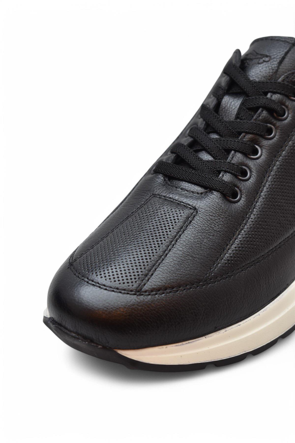 TAB5366 Ortopedik Taban Hakiki Deri Erkek Ayakkabı Günlük Spor Klasik Erkek Ayakkabı - Görsel 3