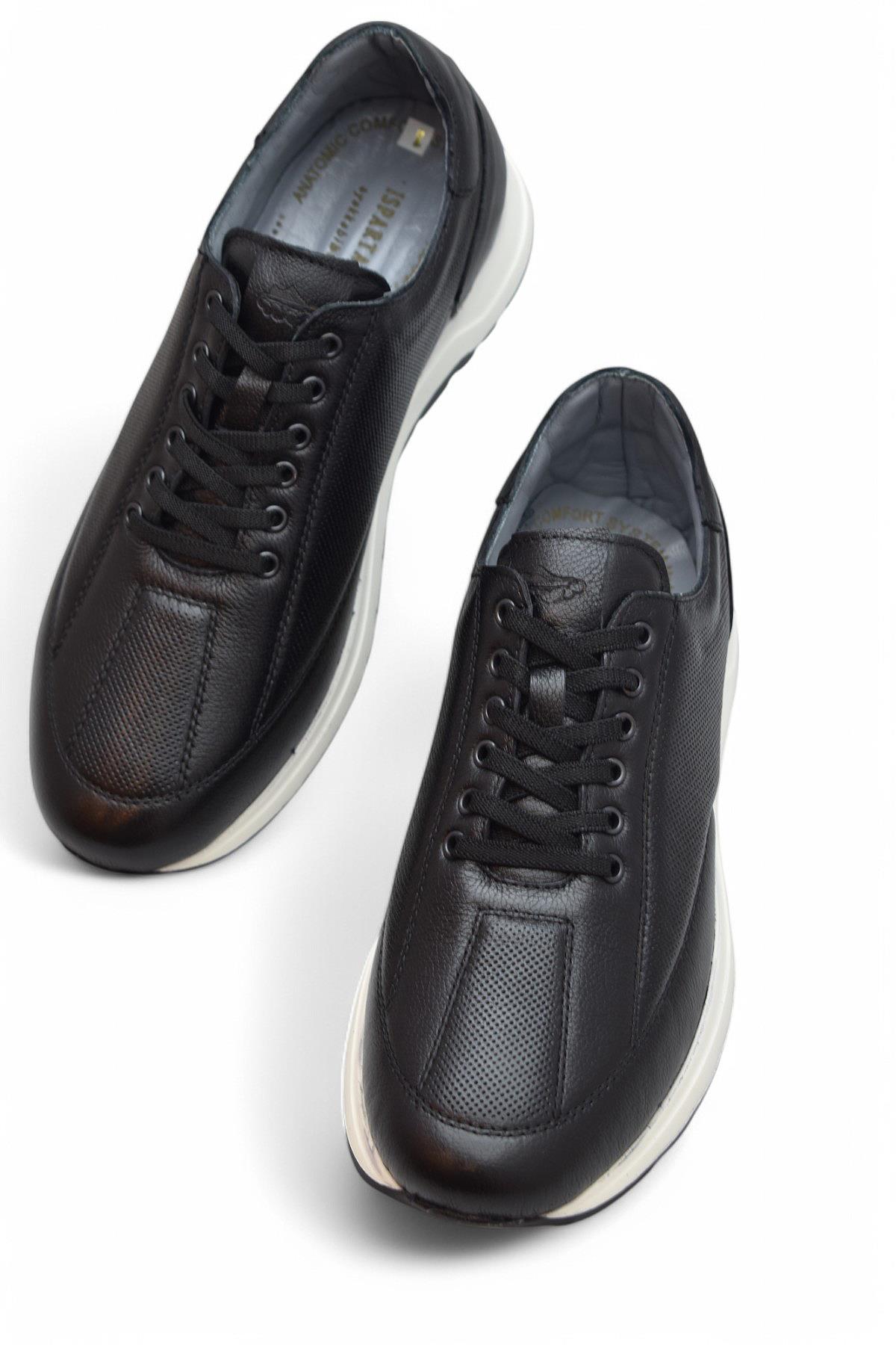 TAB5366 Ortopedik Taban Hakiki Deri Erkek Ayakkabı Günlük Spor Klasik Erkek Ayakkabı - Görsel 4