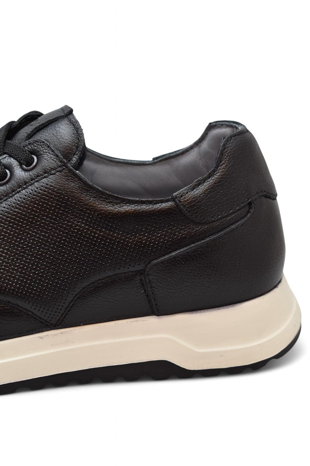 TAB5366 Ortopedik Taban Hakiki Deri Erkek Ayakkabı Günlük Spor Klasik Erkek Ayakkabı - Görsel 7