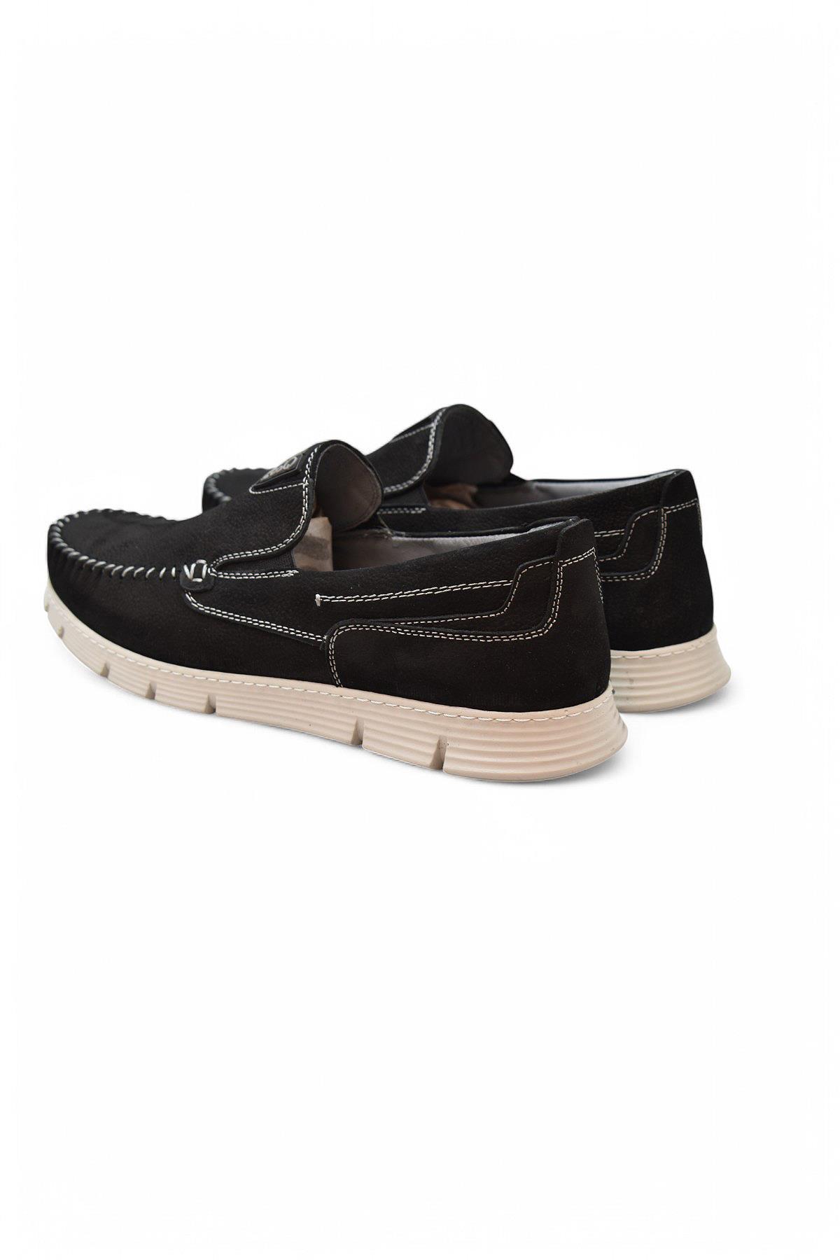 TAB2180 Ortopedik Taban Hakiki Deri Erkek Ayakkabı Günlük Erkek Tımbırlent Ayakkabı - Görsel 6