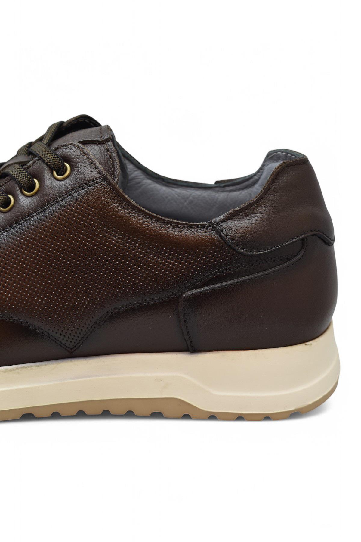 TAB5366 Ortopedik Taban Hakiki Deri Erkek Ayakkabı Günlük Spor Klasik Erkek Ayakkabı - Görsel 7
