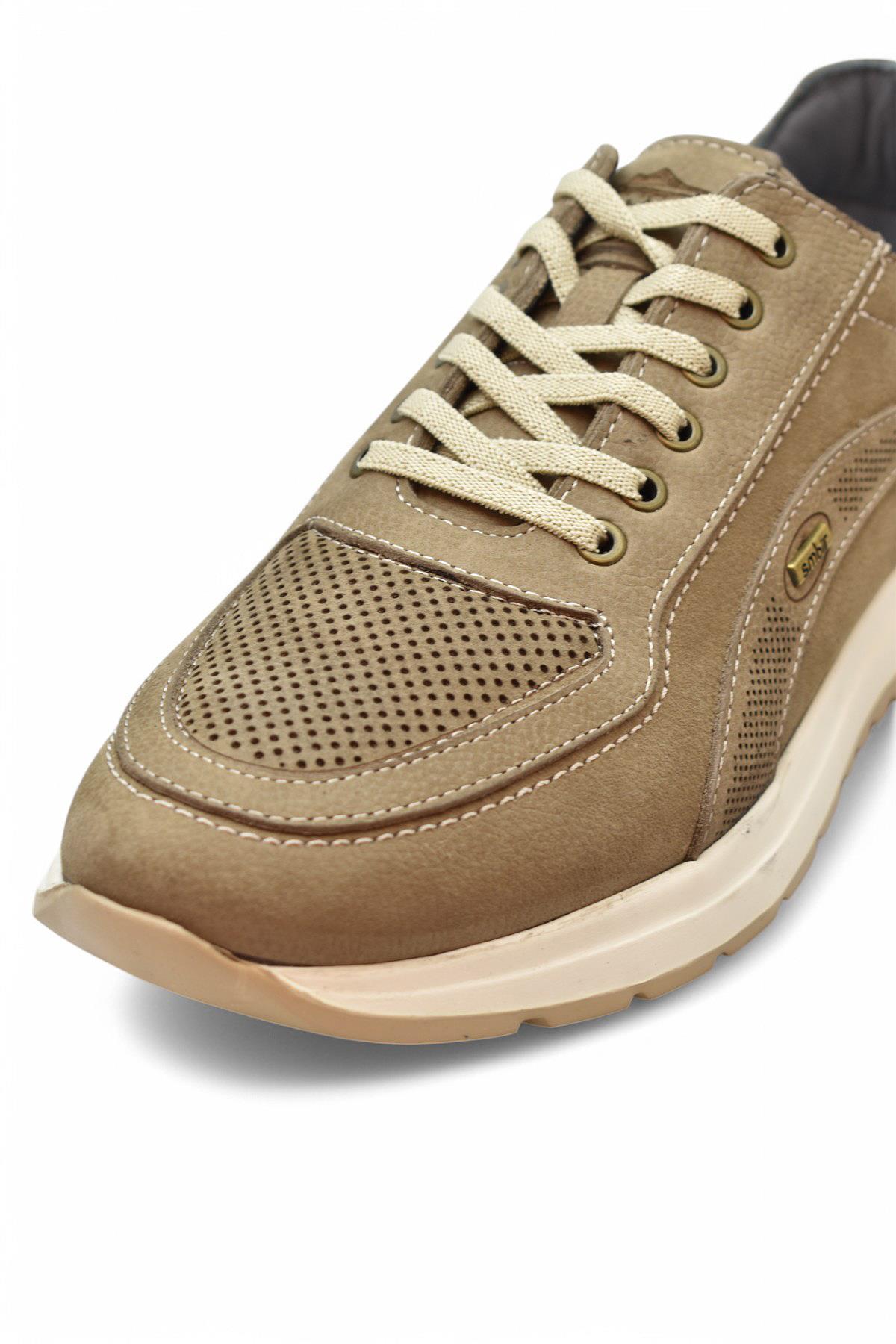 TAB5325 Ortopedik Taban Hakiki Deri Erkek Ayakkabı Günlük Spor Klasik Erkek Ayakkabı - Görsel 4