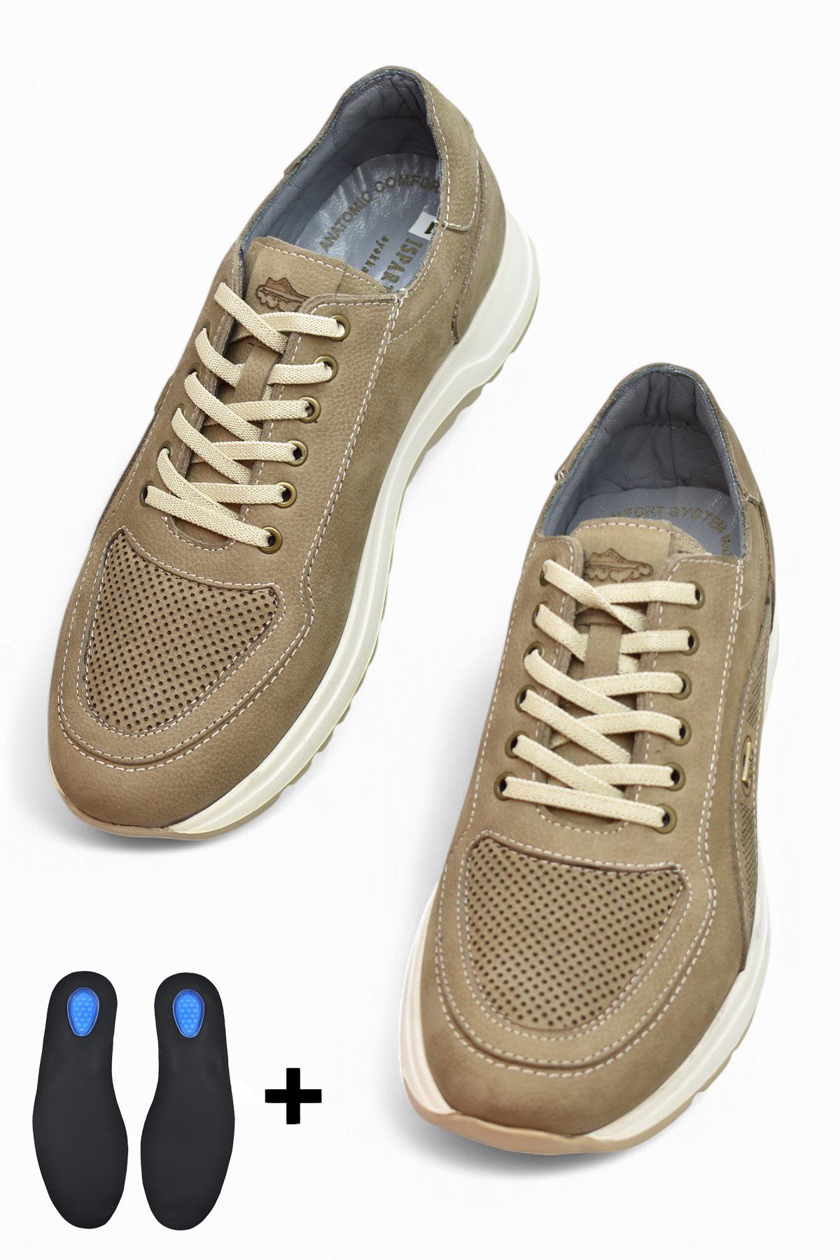 TAB5325 Ortopedik Taban Hakiki Deri Erkek Ayakkabı Günlük Spor Klasik Erkek Ayakkabı - Görsel 7