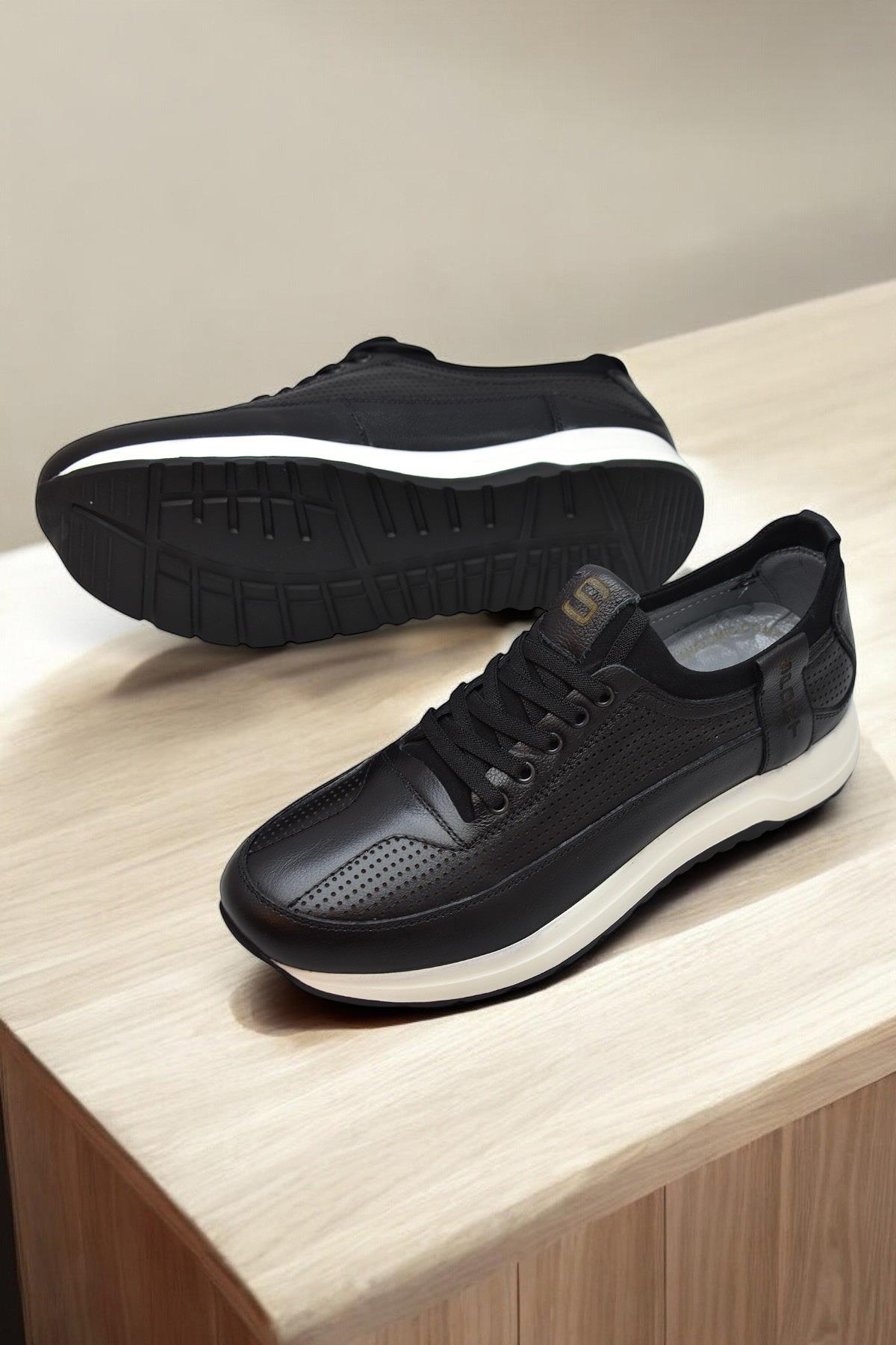 TAB6003 Ortopedik Taban Hakiki Deri Erkek Ayakkabı Günlük Casual Erkek Ayakkabı - Görsel 4